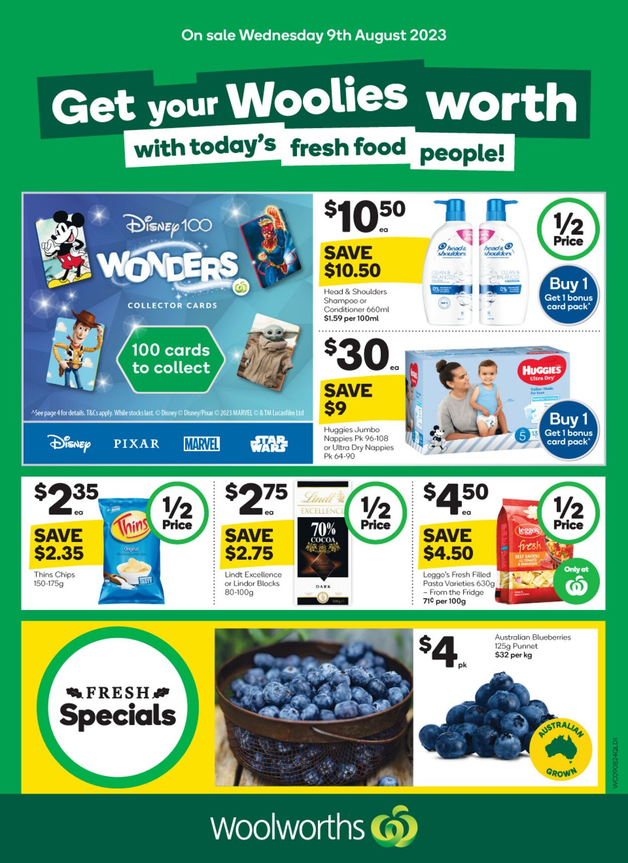 Catalogue Woolworths 09.08.2023 - 15.08.2023