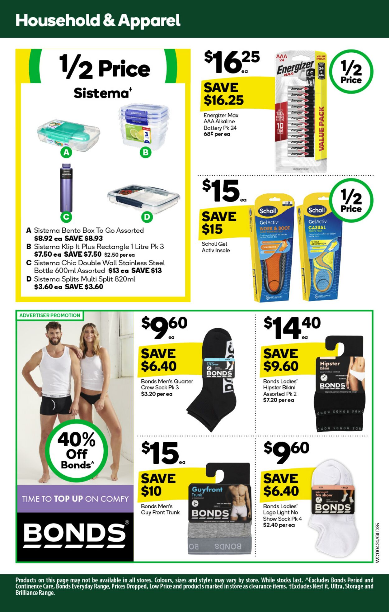 Catalogue Woolworths 10.04.2024 - 16.04.2024