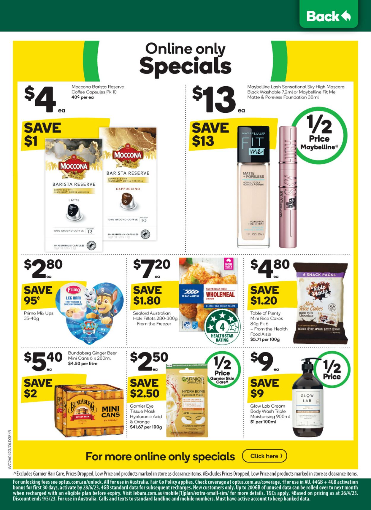 Catalogue Woolworths 26.04.2023 - 02.05.2023