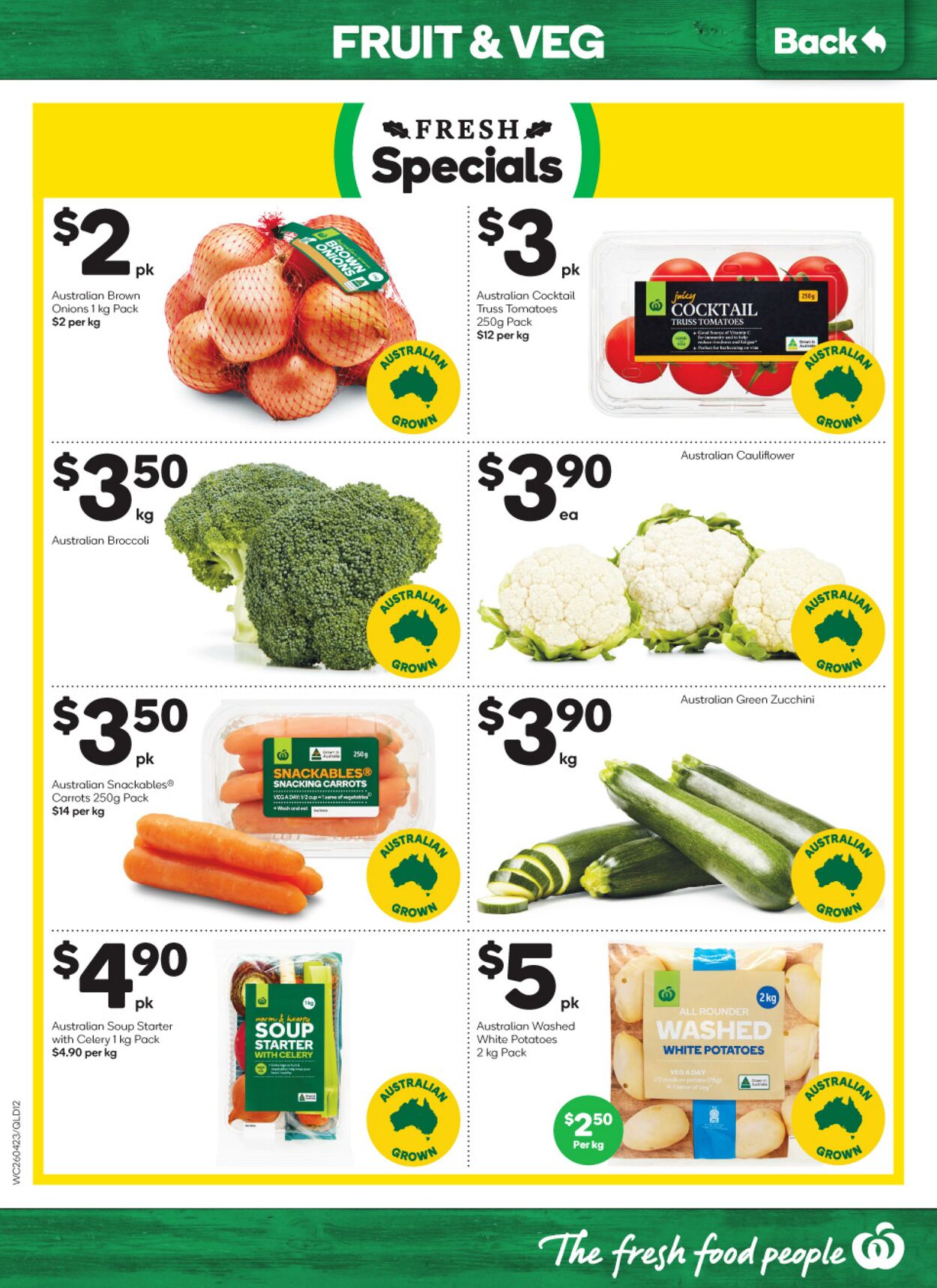 Catalogue Woolworths 26.04.2023 - 02.05.2023