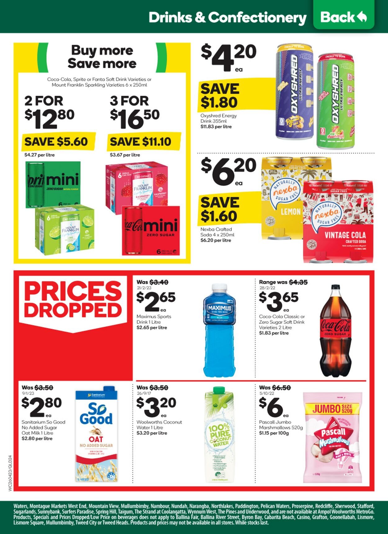 Catalogue Woolworths 26.04.2023 - 02.05.2023