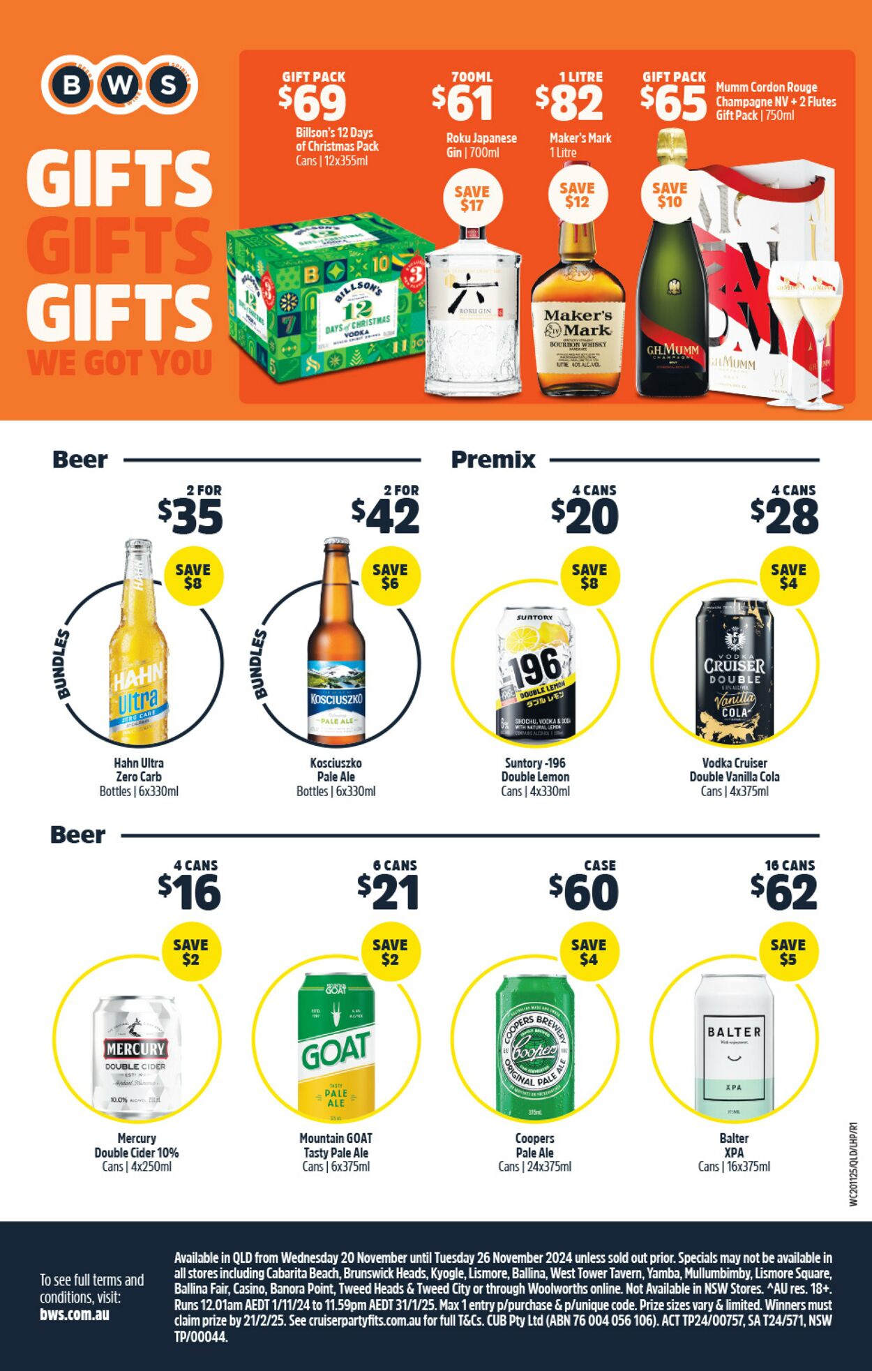 Catalogue Woolworths 20.11.2024 - 26.11.2024