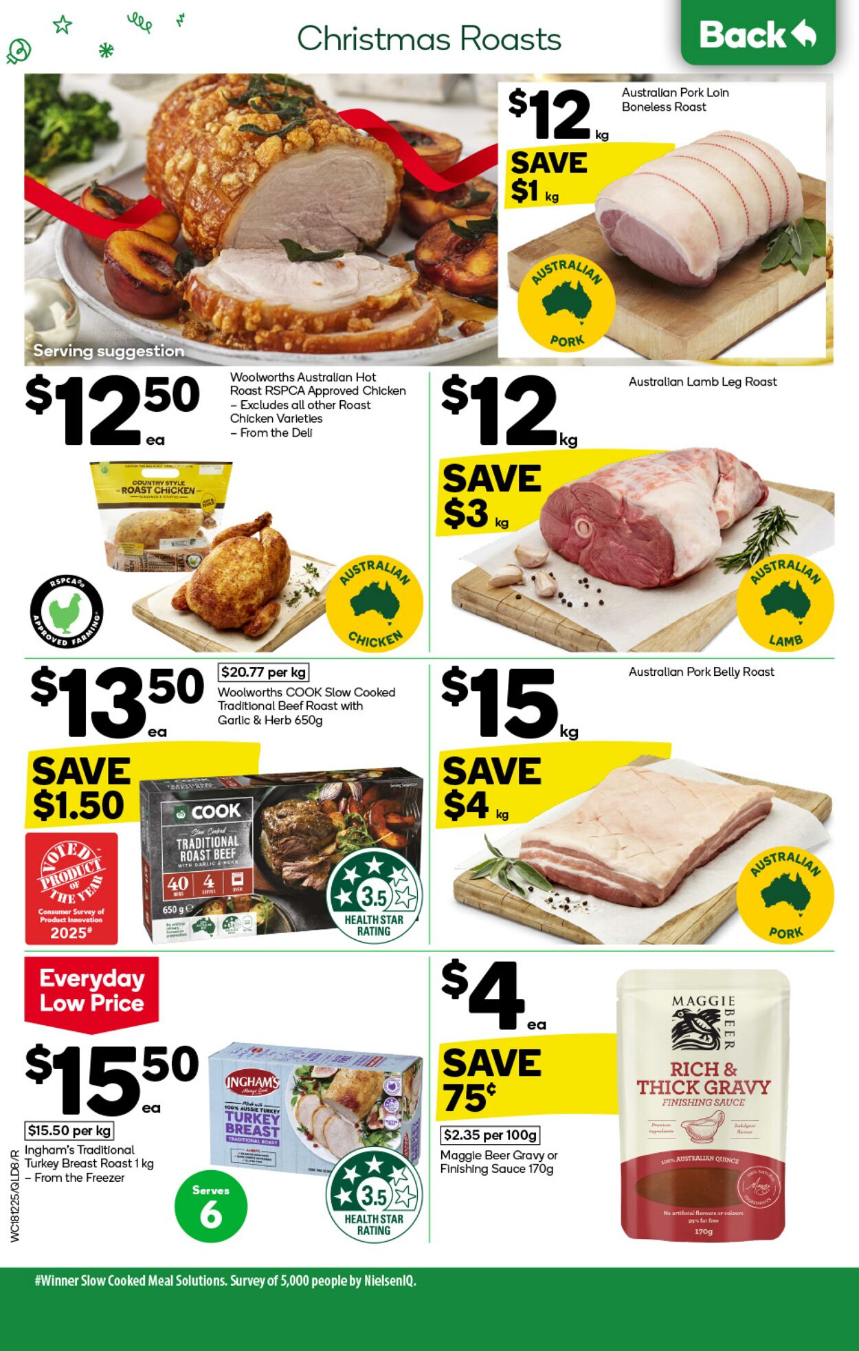 Catalogue Woolworths 18.12.2024 - 24.12.2024