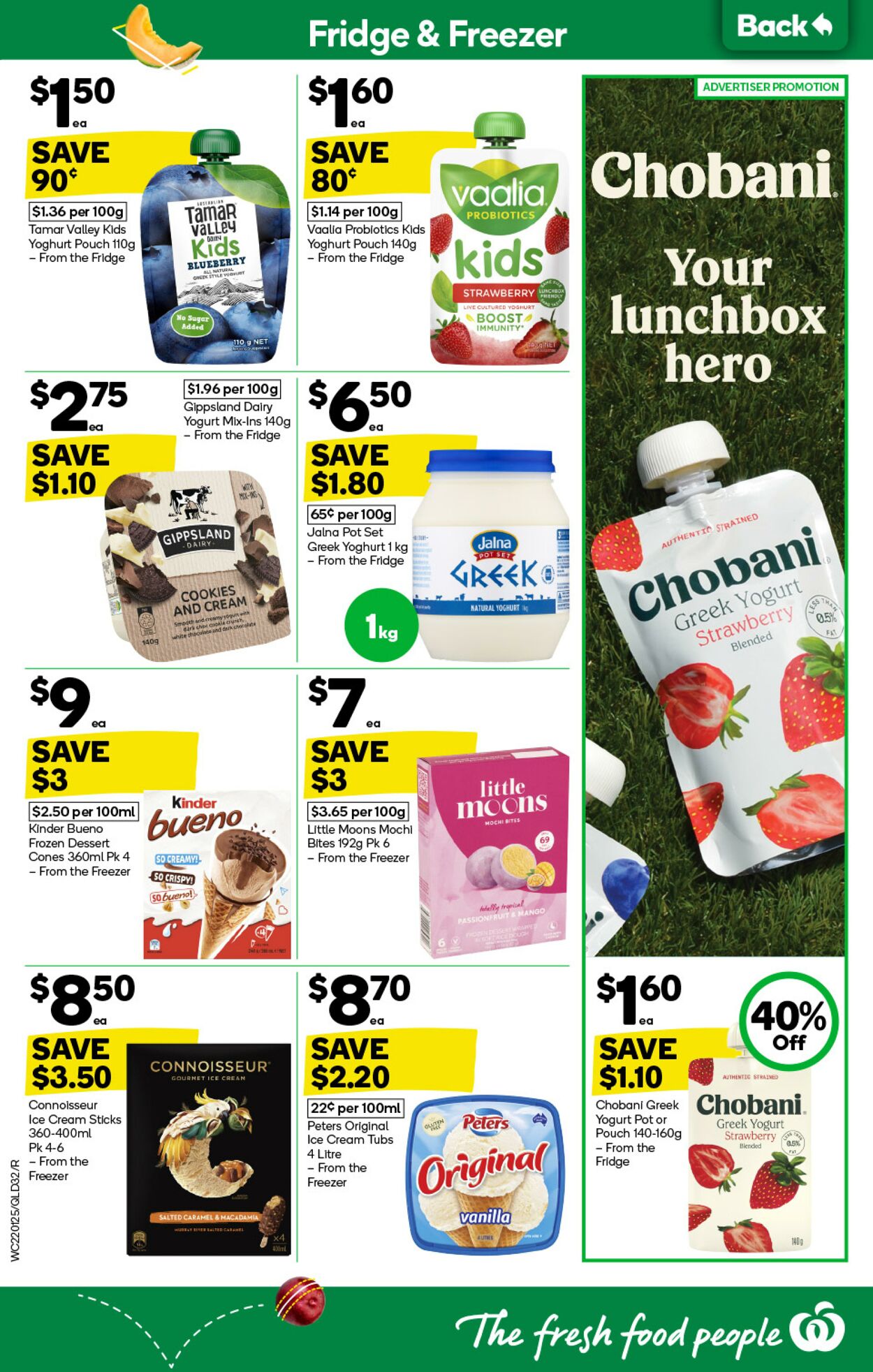 Catalogue Woolworths 22.01.2025 - 28.01.2025