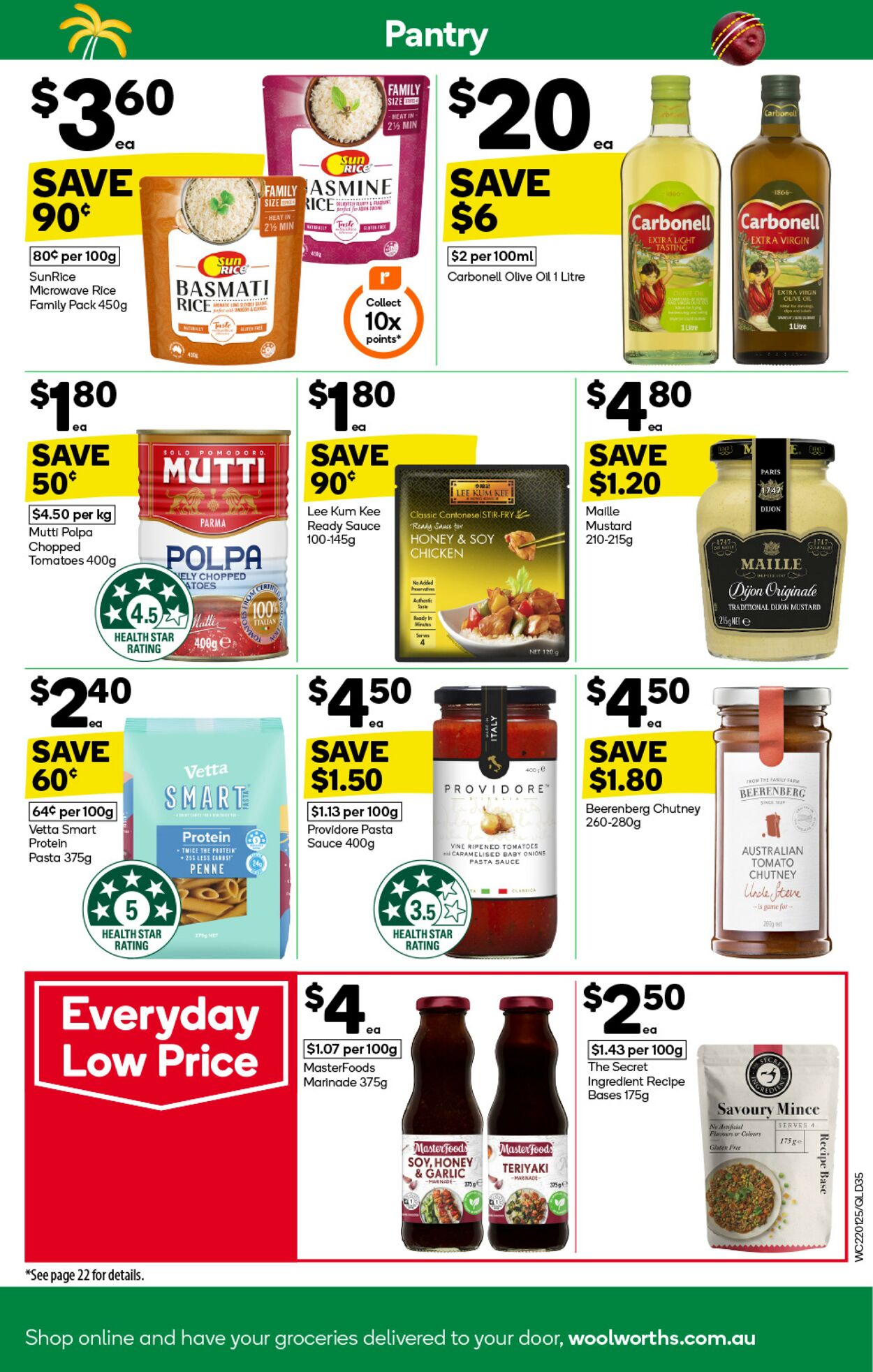 Catalogue Woolworths 22.01.2025 - 28.01.2025