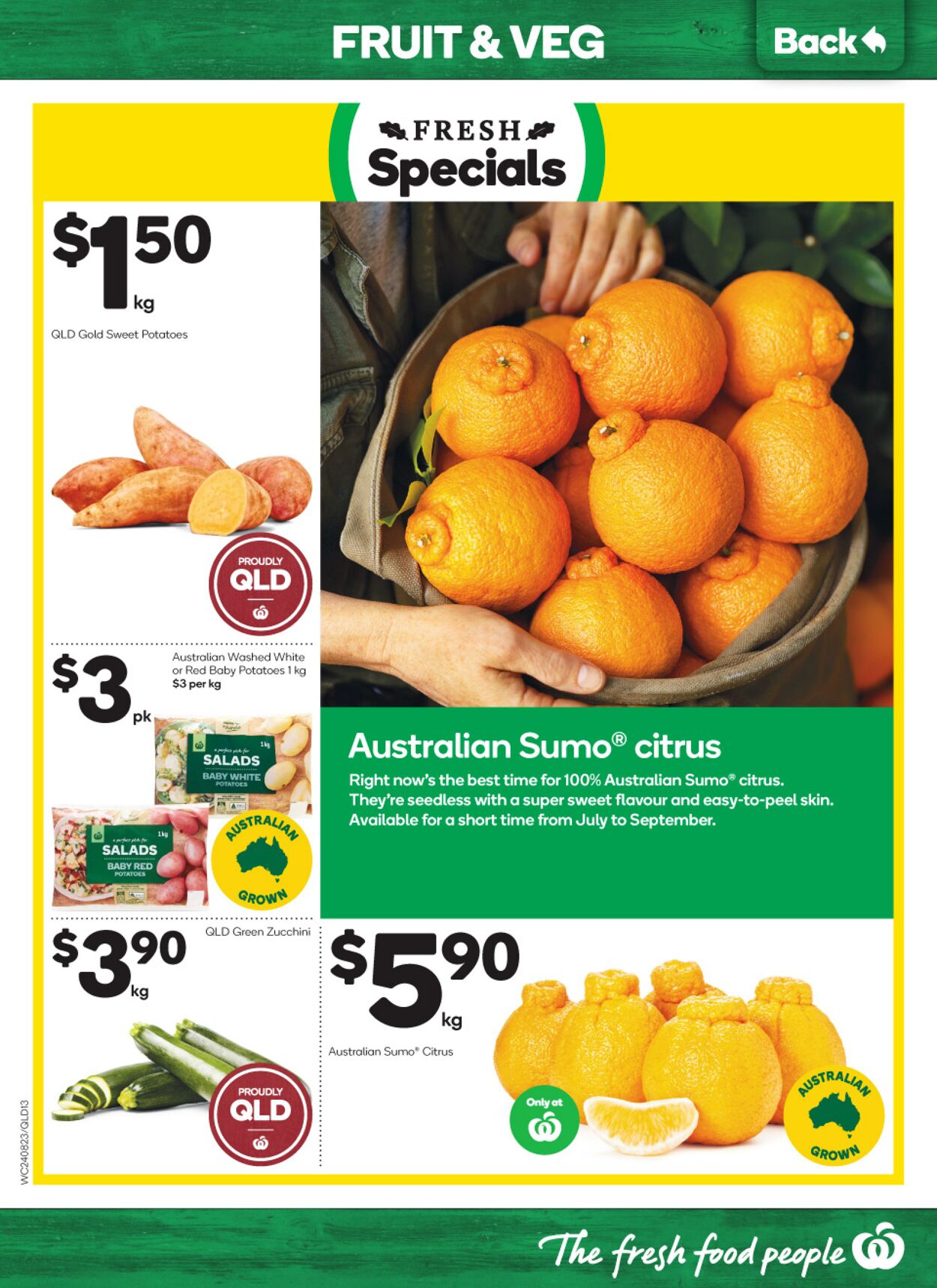 Catalogue Woolworths 24.08.2022 - 30.08.2022