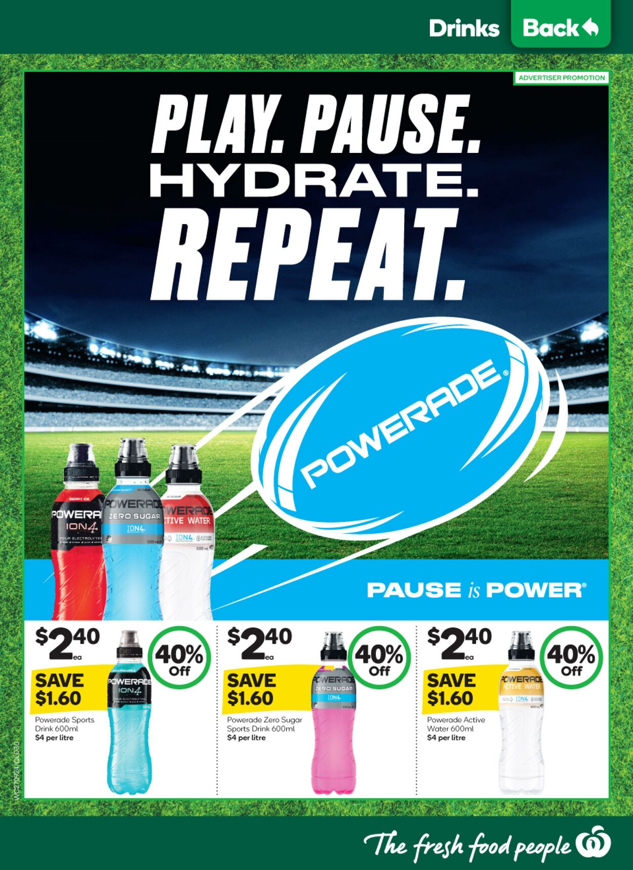 Catalogue Woolworths 27.09.2023 - 03.10.2023