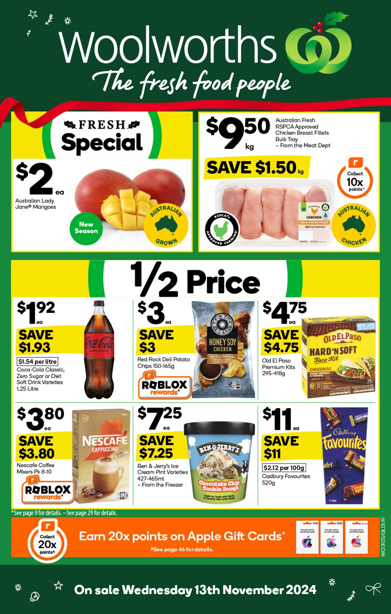 Catalogue Woolworths 13.11.2024 - 19.11.2024