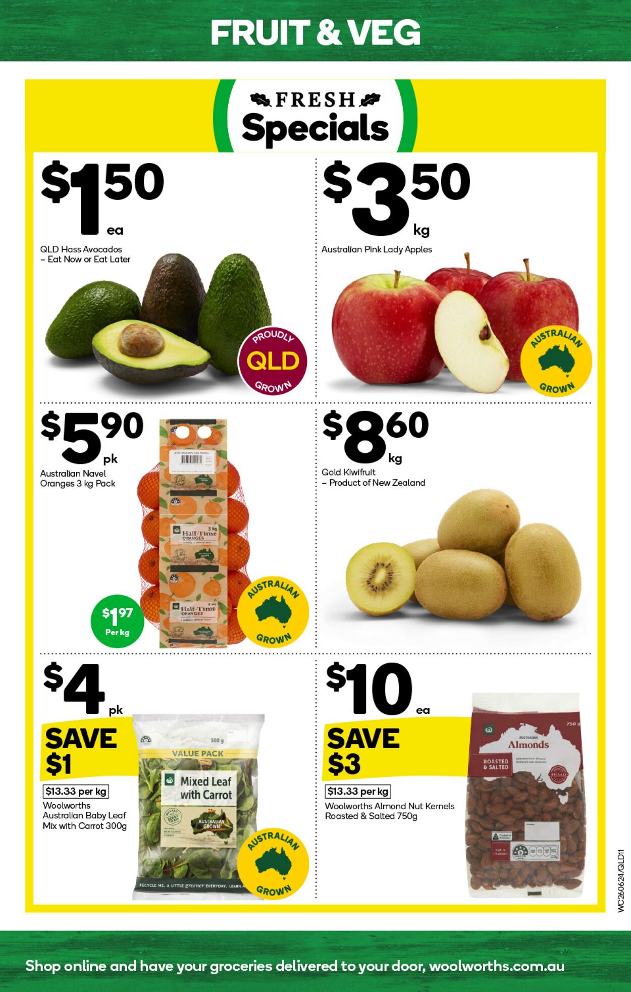 Catalogue Woolworths 26.06.2024 - 02.07.2024