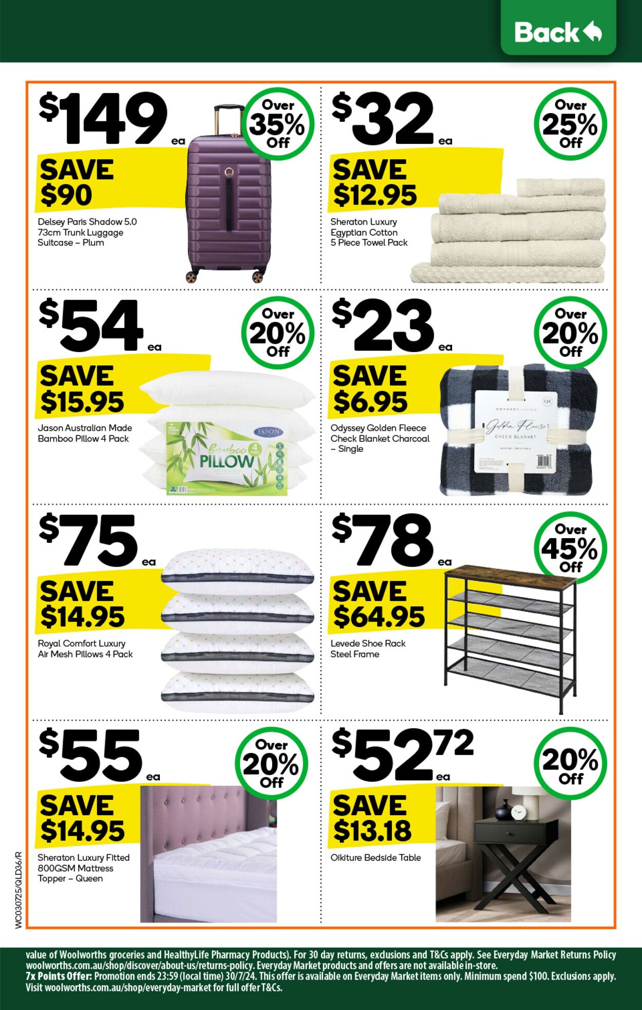 Catalogue Woolworths 03.07.2024 - 09.07.2024