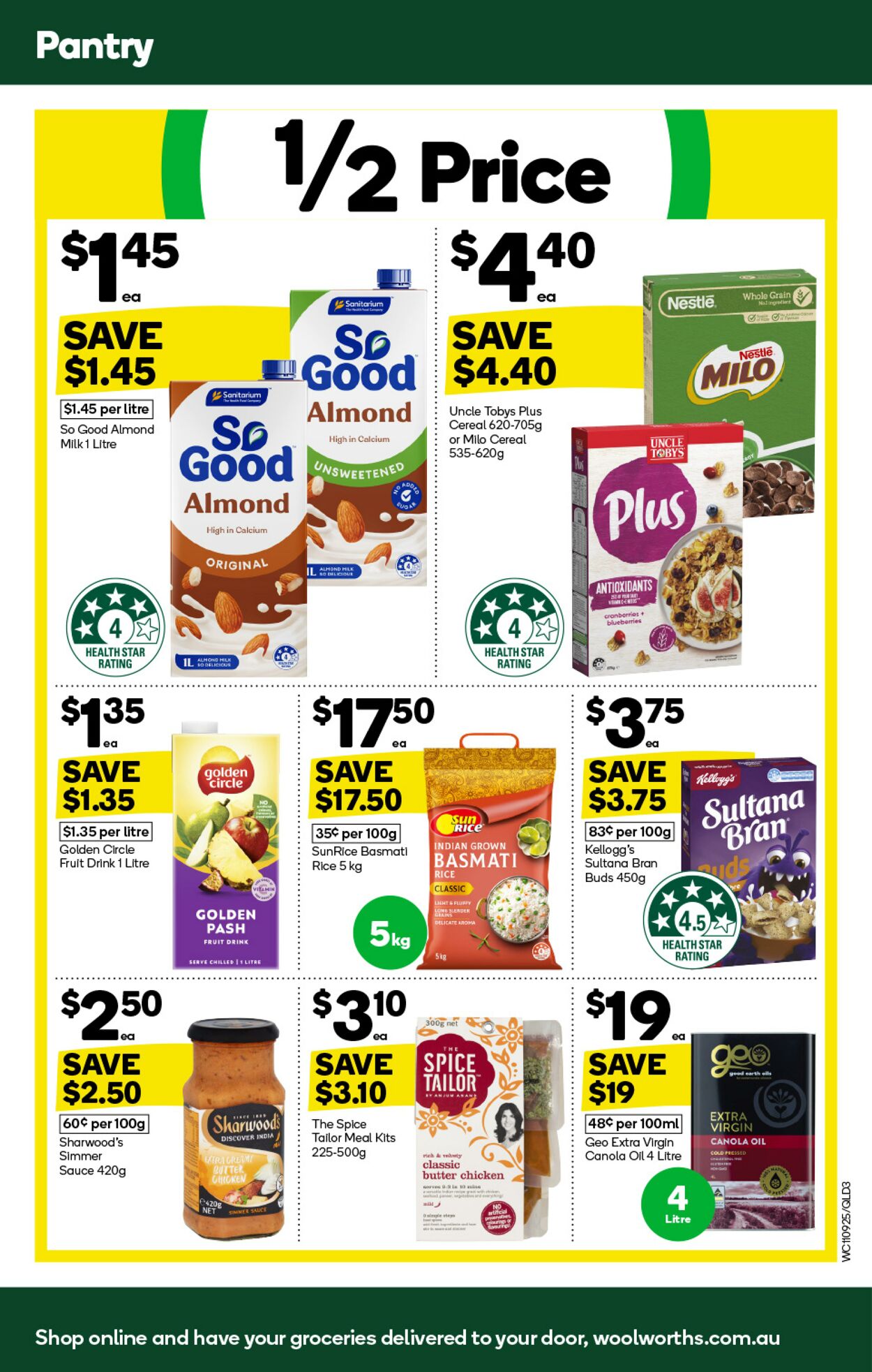 Catalogue Woolworths 11.09.2024 - 17.09.2024