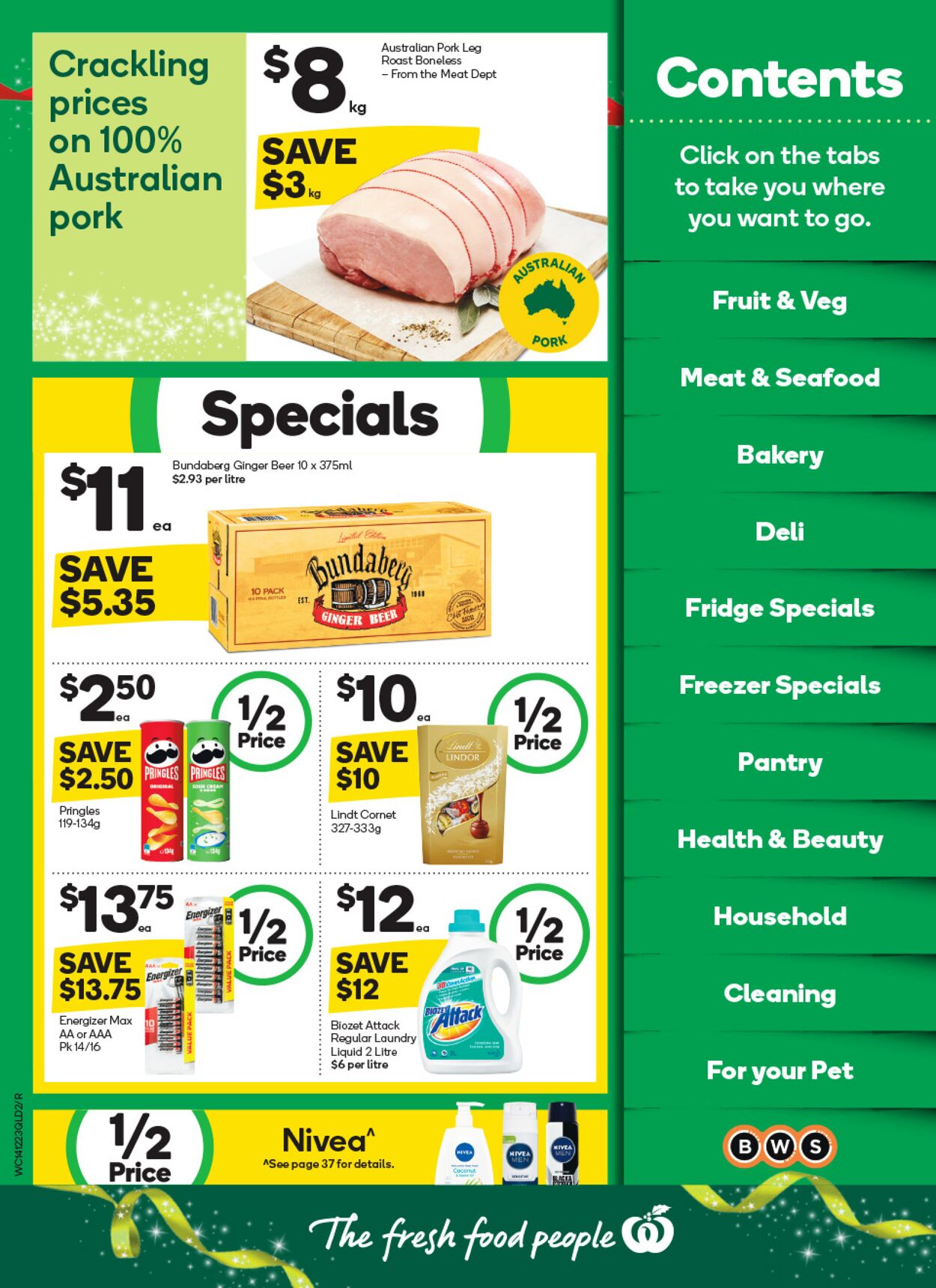 Catalogue Woolworths 14.12.2022 - 20.12.2022