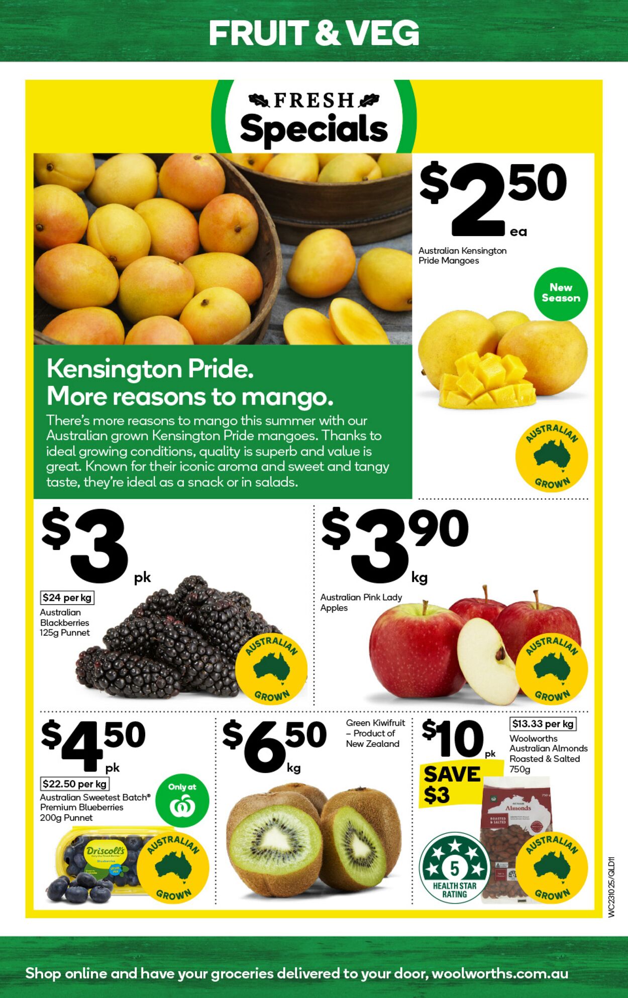 Catalogue Woolworths 23.10.2024 - 29.10.2024