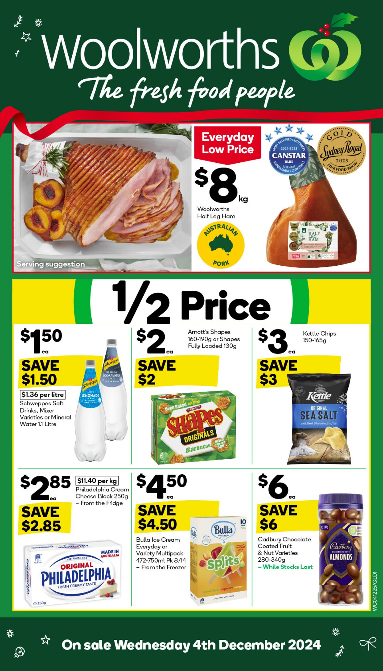 Catalogue Woolworths - Weekly Specials Catalogue QLD 4 Dec, 2024 - 10 Dec, 2024