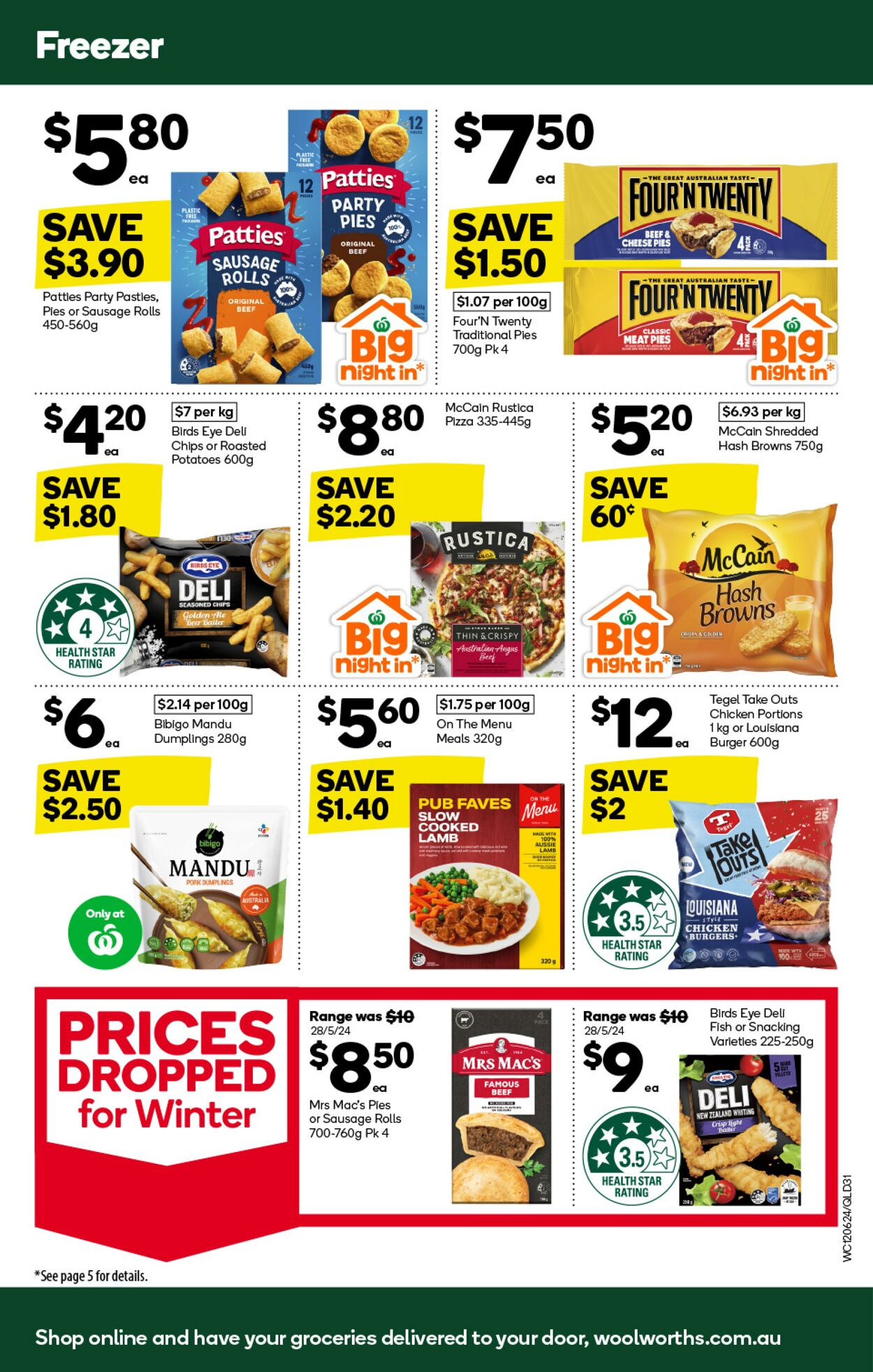 Catalogue Woolworths 12.06.2024 - 18.06.2024