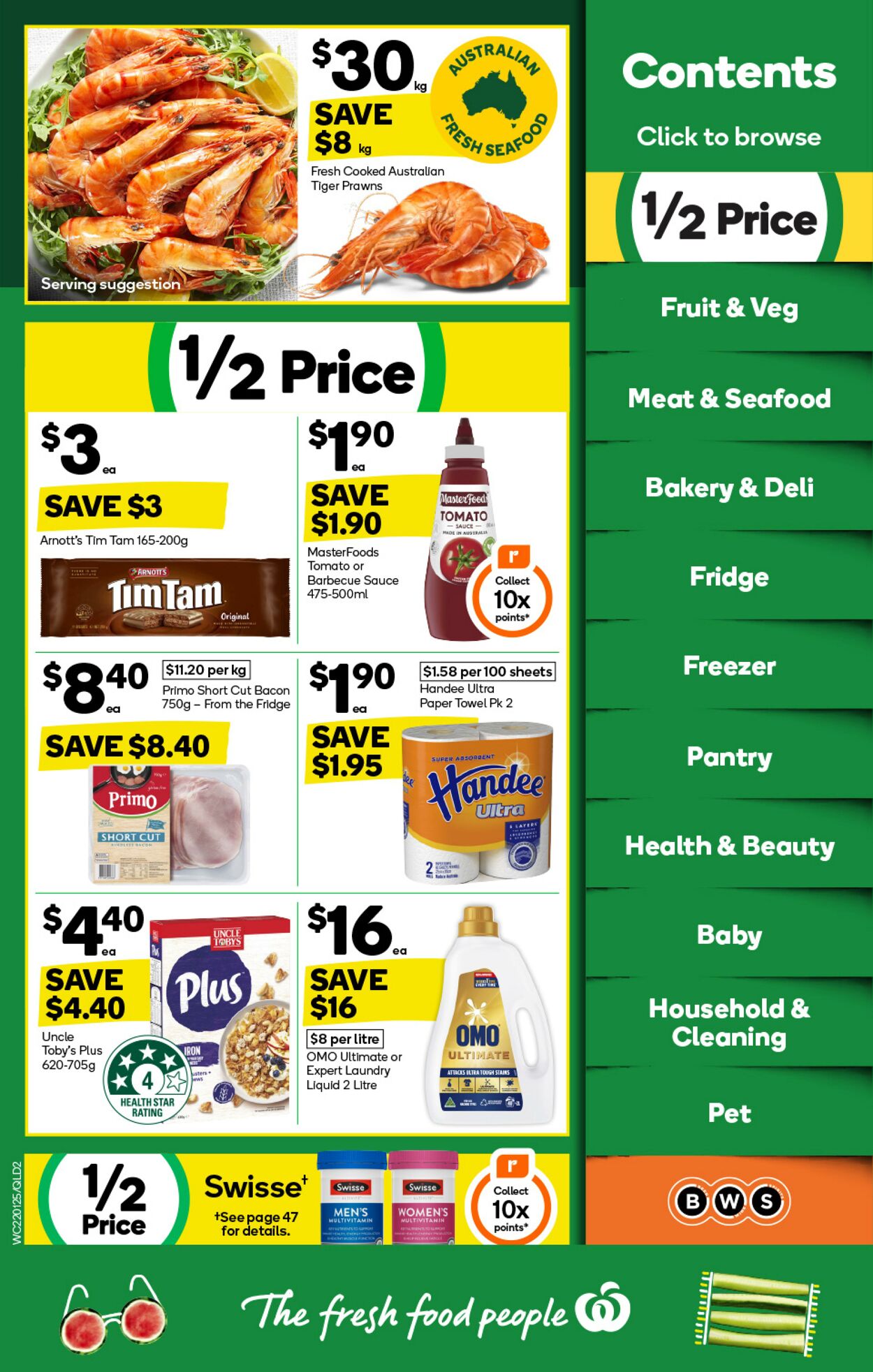 Catalogue Woolworths 22.01.2025 - 28.01.2025