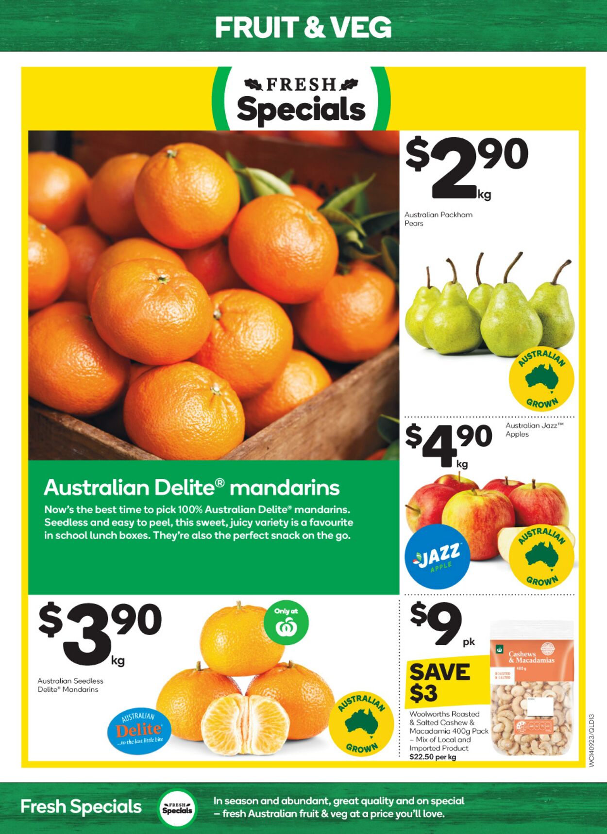 Catalogue Woolworths 14.09.2022 - 20.09.2022