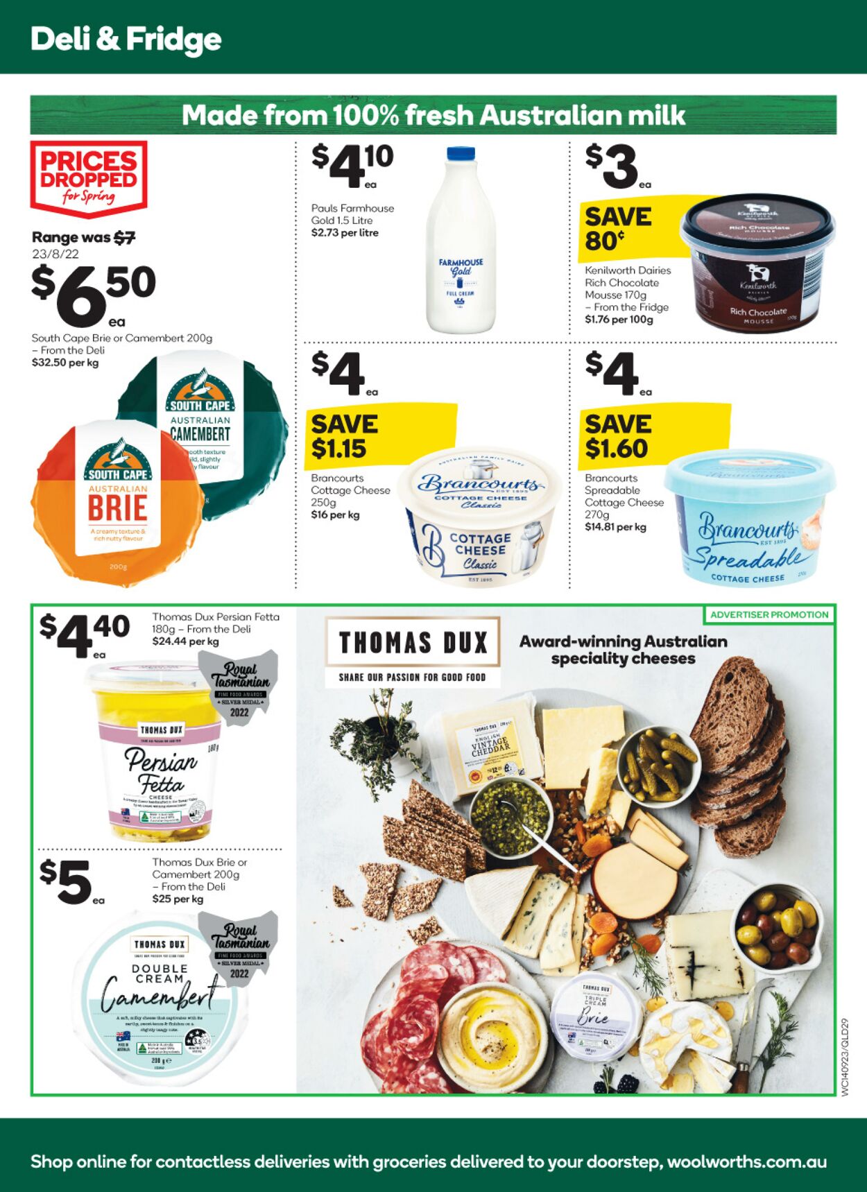 Catalogue Woolworths 14.09.2022 - 20.09.2022