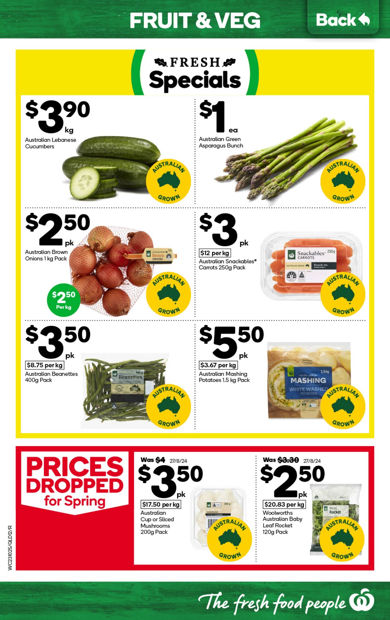 Catalogue Woolworths 23.10.2024 - 29.10.2024