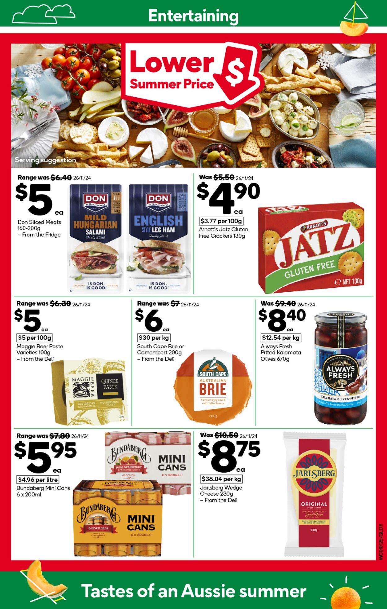 Catalogue Woolworths 01.01.2025 - 07.01.2025