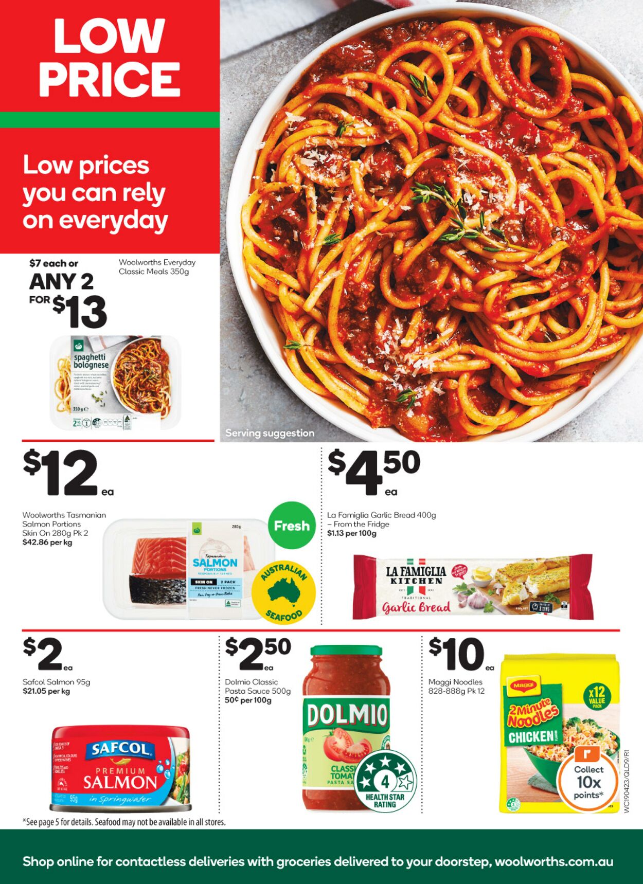 Catalogue Woolworths 19.04.2023 - 25.04.2023