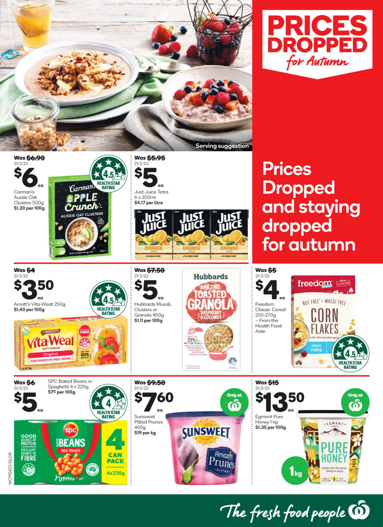 Catalogue Woolworths 19.04.2023 - 25.04.2023