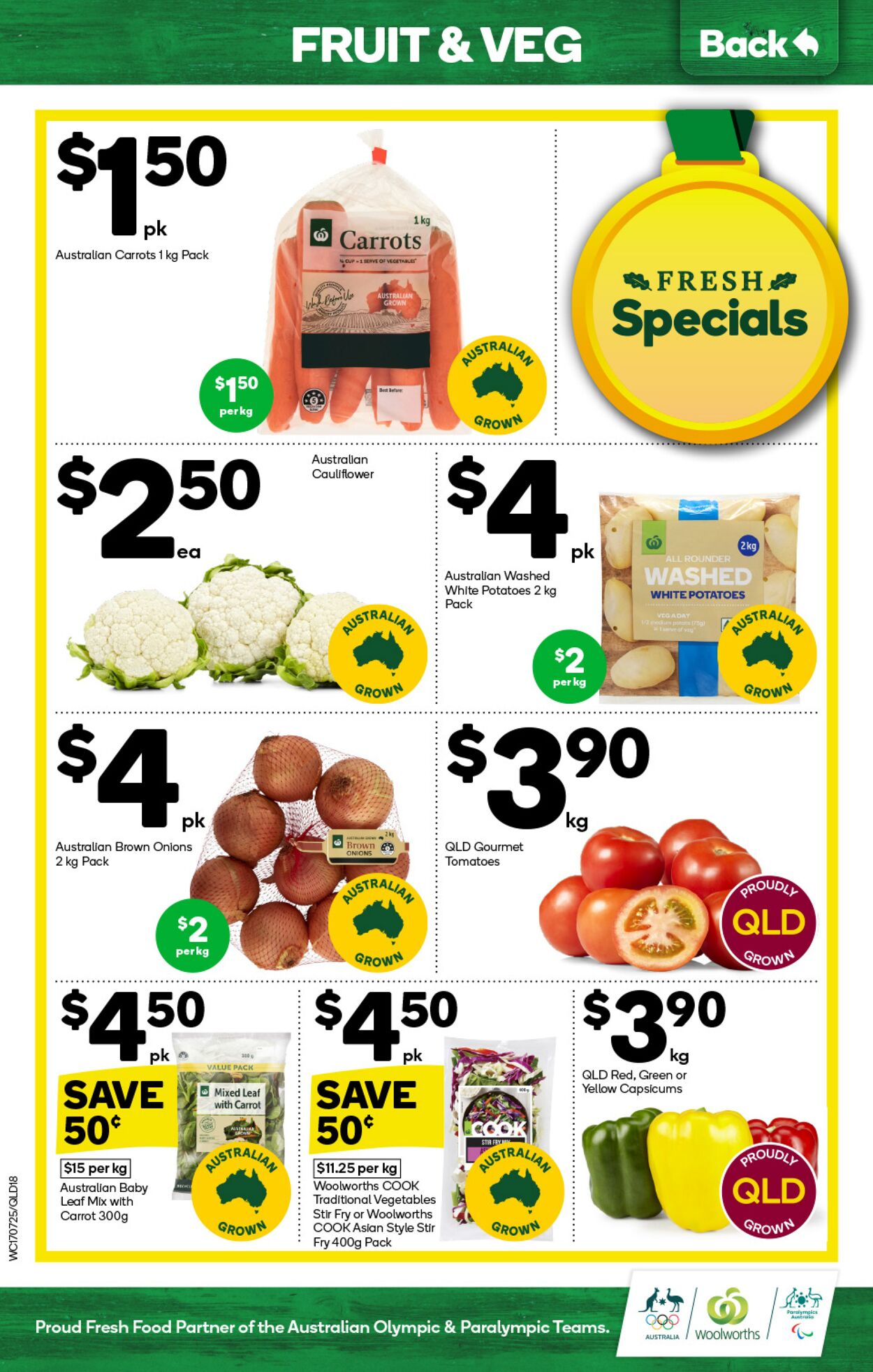 Catalogue Woolworths 17.07.2024 - 23.07.2024