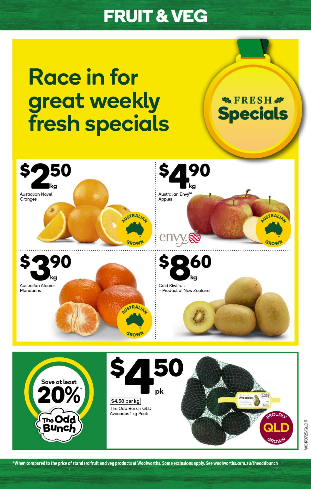 Catalogue Woolworths 17.07.2024 - 23.07.2024