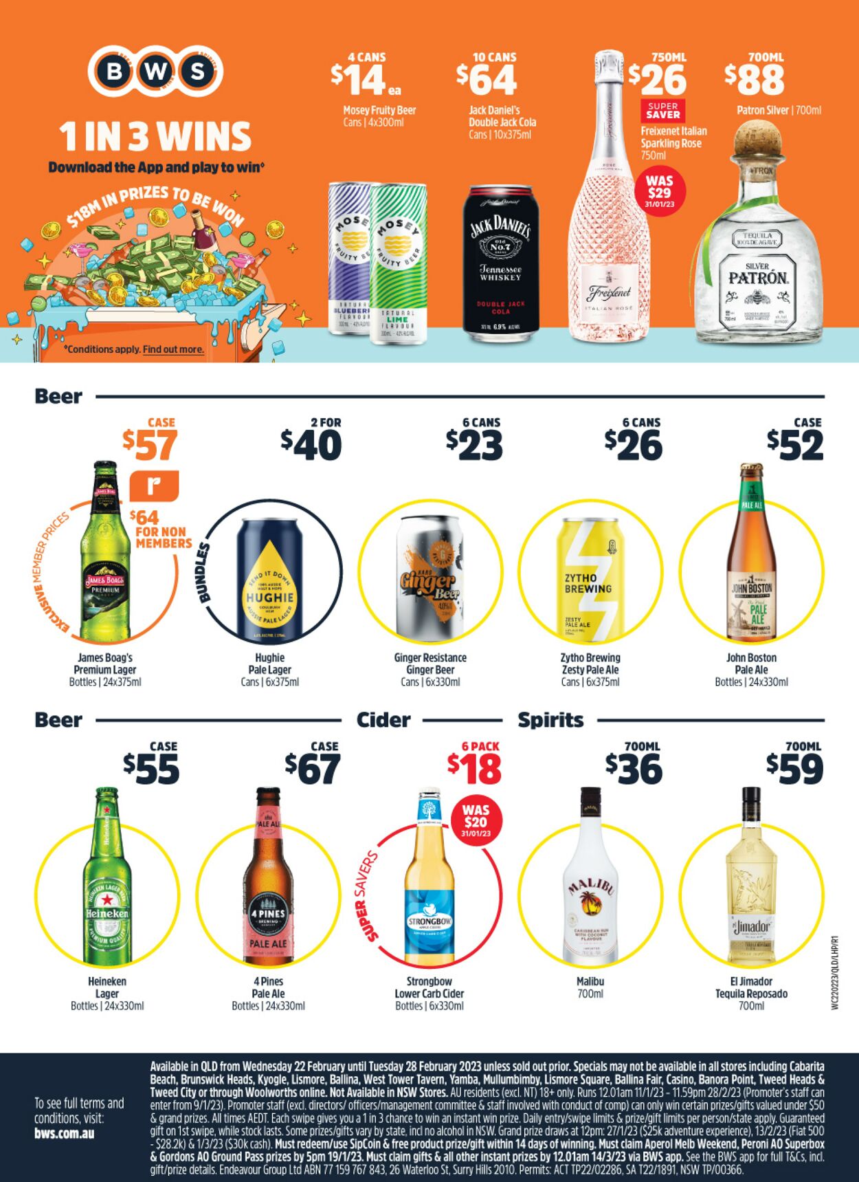 Catalogue Woolworths 22.02.2023 - 28.02.2023