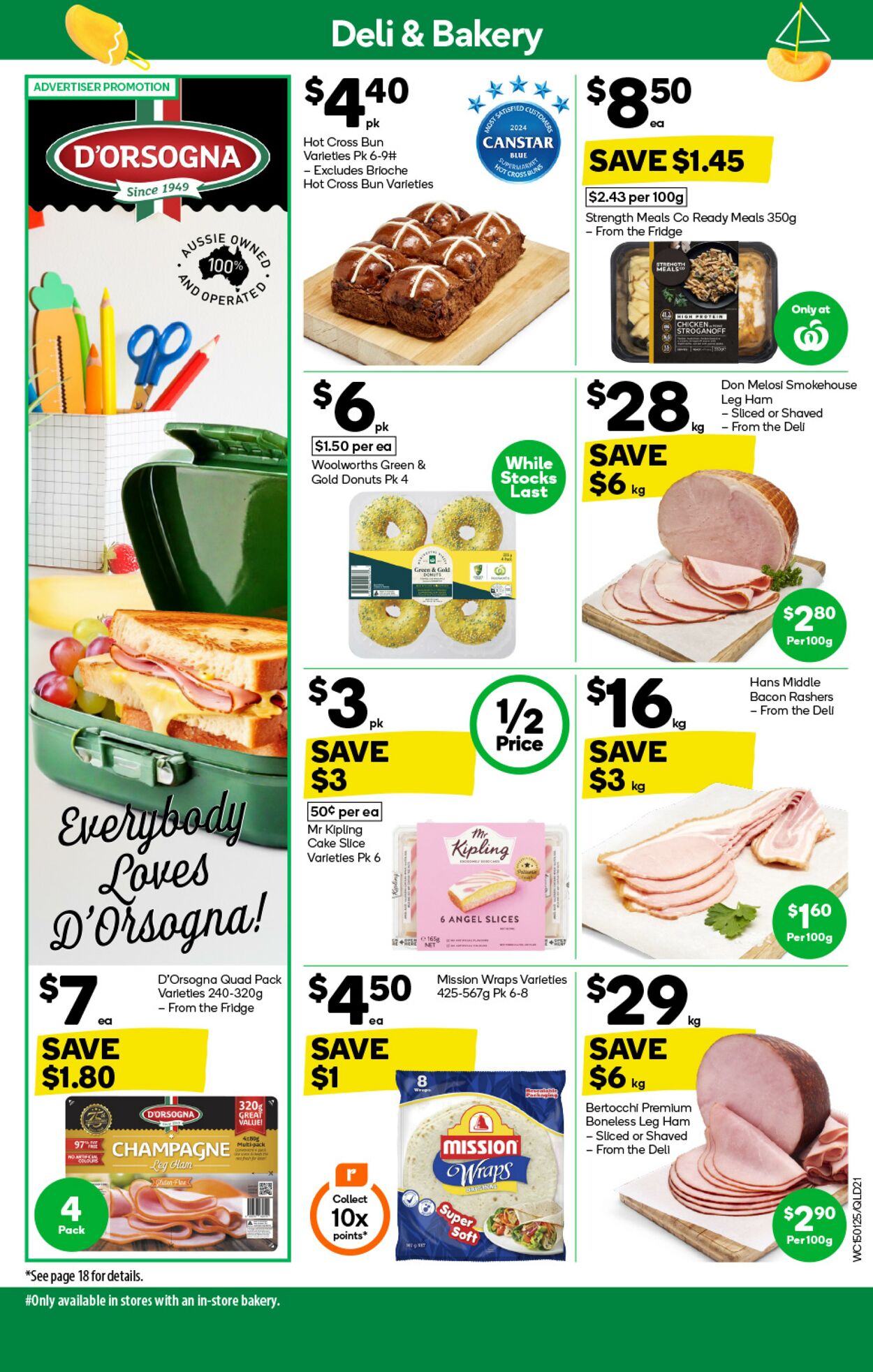 Catalogue Woolworths 15.01.2025 - 21.01.2025