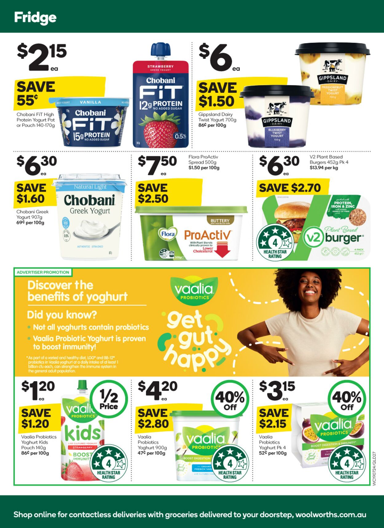 Catalogue Woolworths 19.07.2023 - 25.07.2023