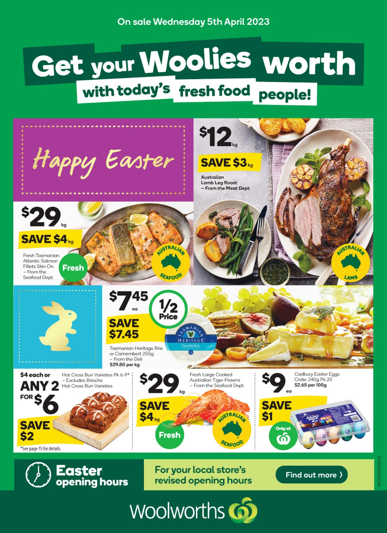 Catalogue Woolworths 05.04.2023 - 11.04.2023