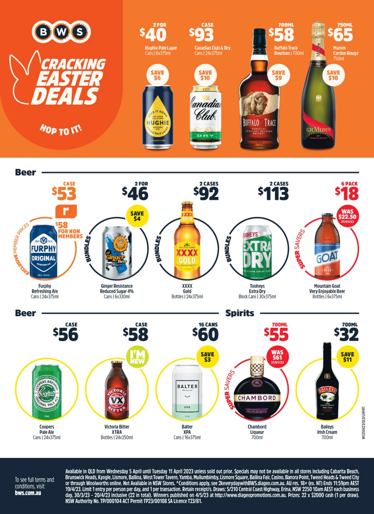 Catalogue Woolworths 05.04.2023 - 11.04.2023