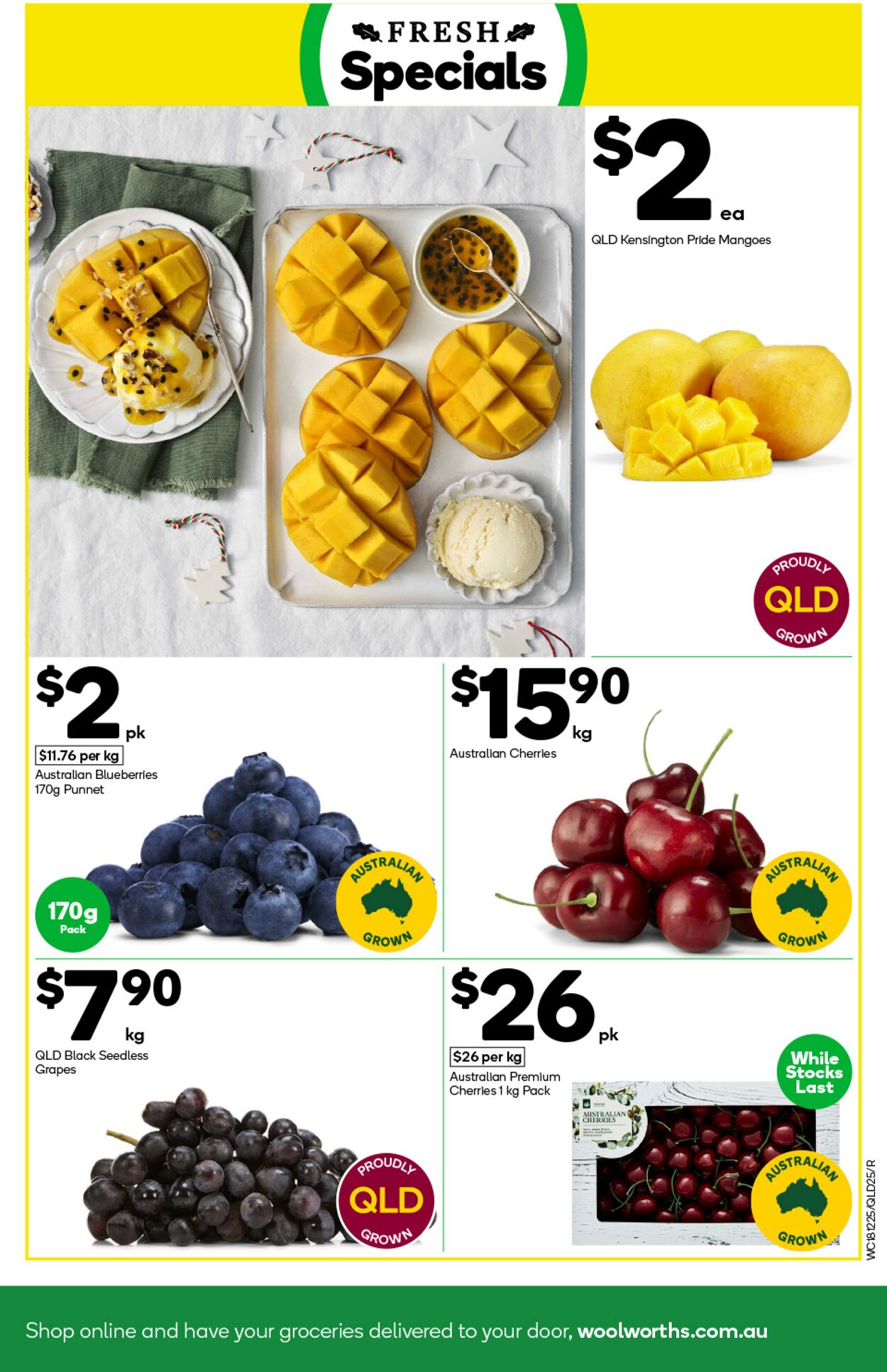 Catalogue Woolworths 18.12.2024 - 24.12.2024