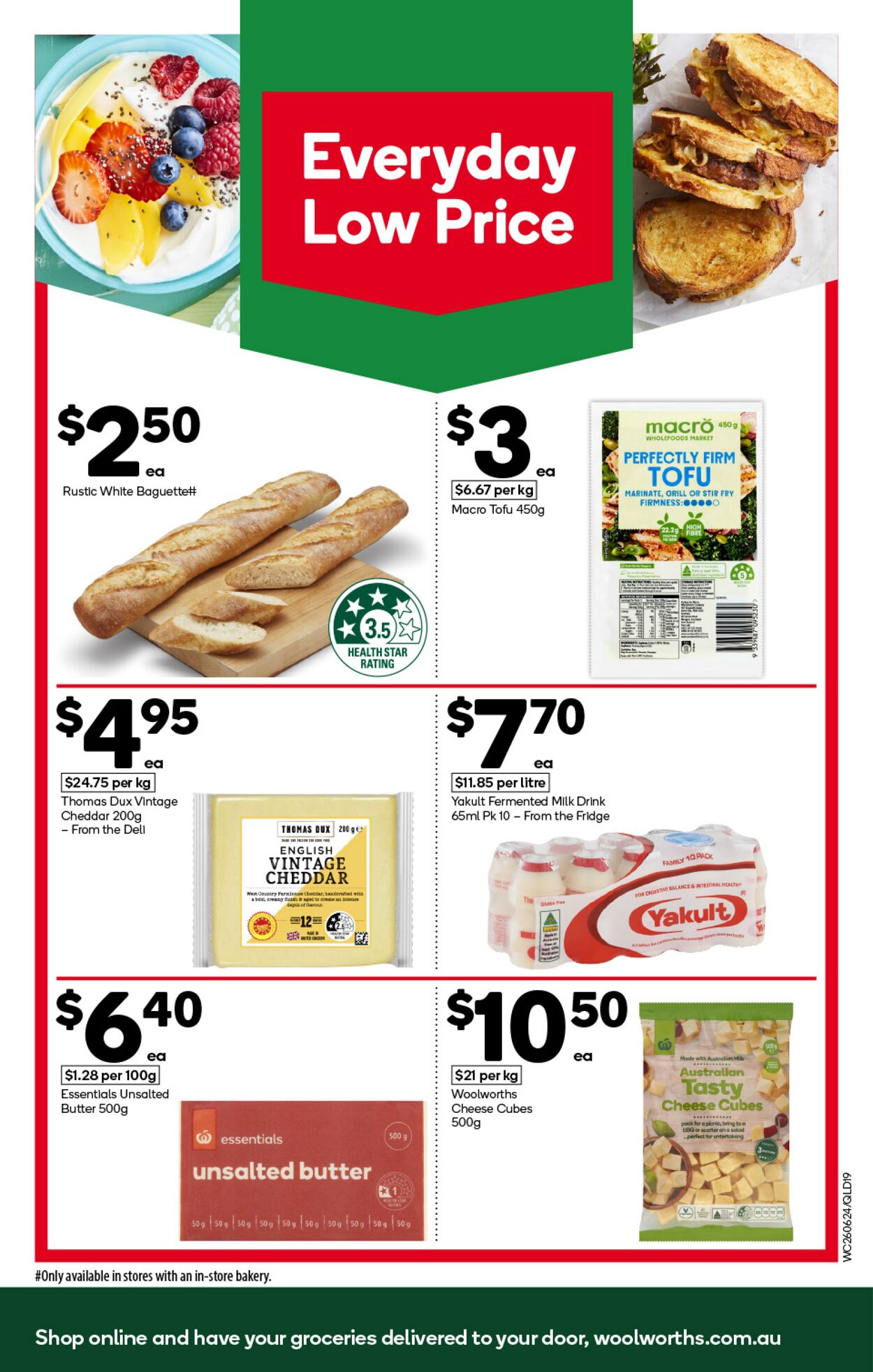 Catalogue Woolworths 26.06.2024 - 02.07.2024