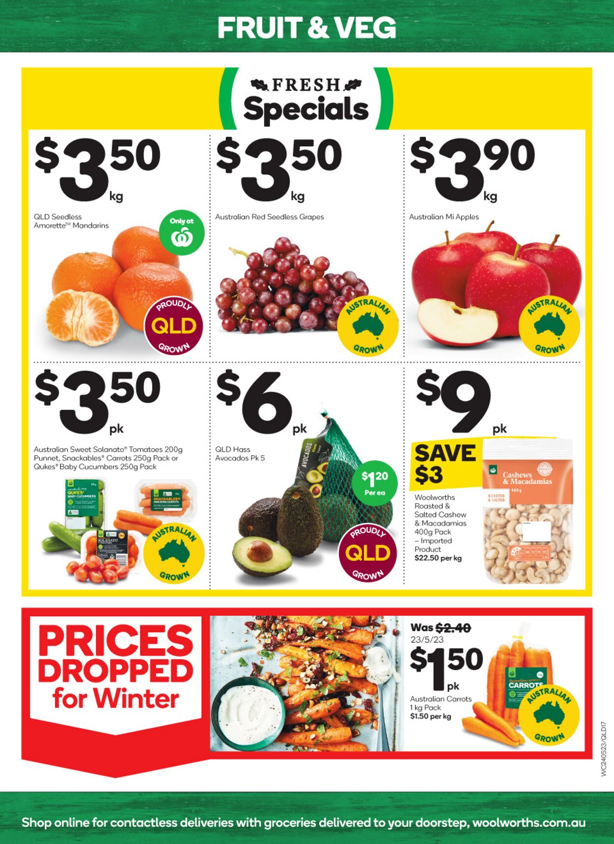 Catalogue Woolworths 24.05.2023 - 30.05.2023