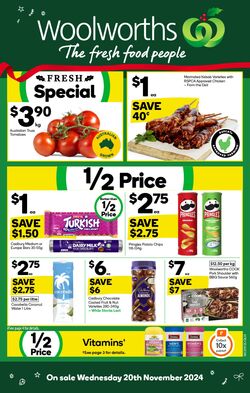 Catalogue Woolworths 13.11.2024 - 19.11.2024