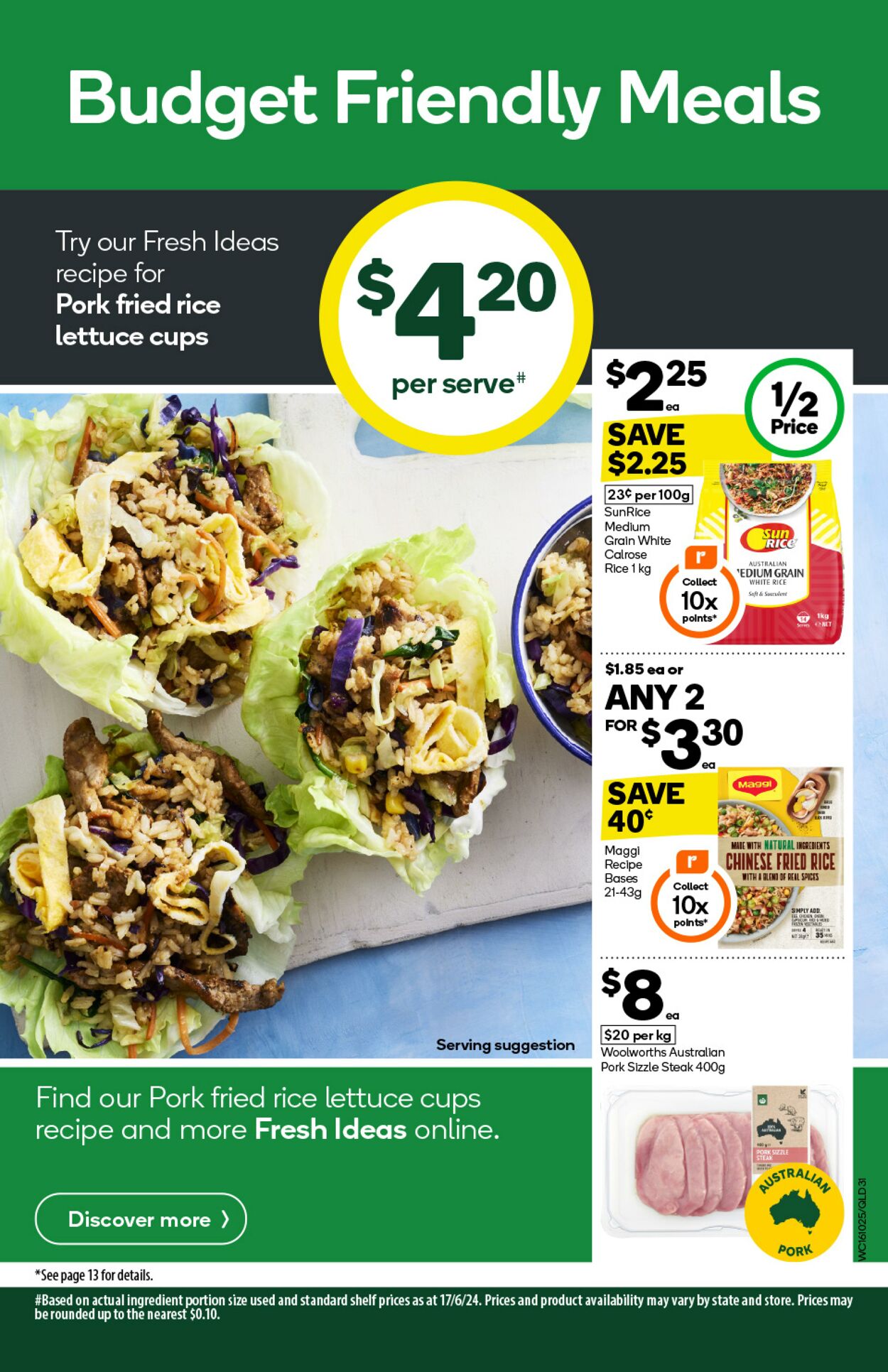 Catalogue Woolworths 16.10.2024 - 22.10.2024