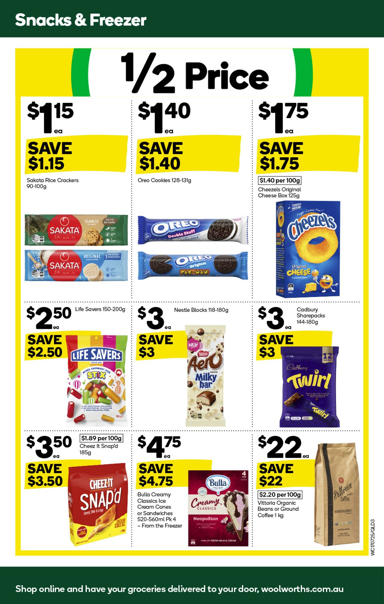 Catalogue Woolworths 17.07.2024 - 23.07.2024