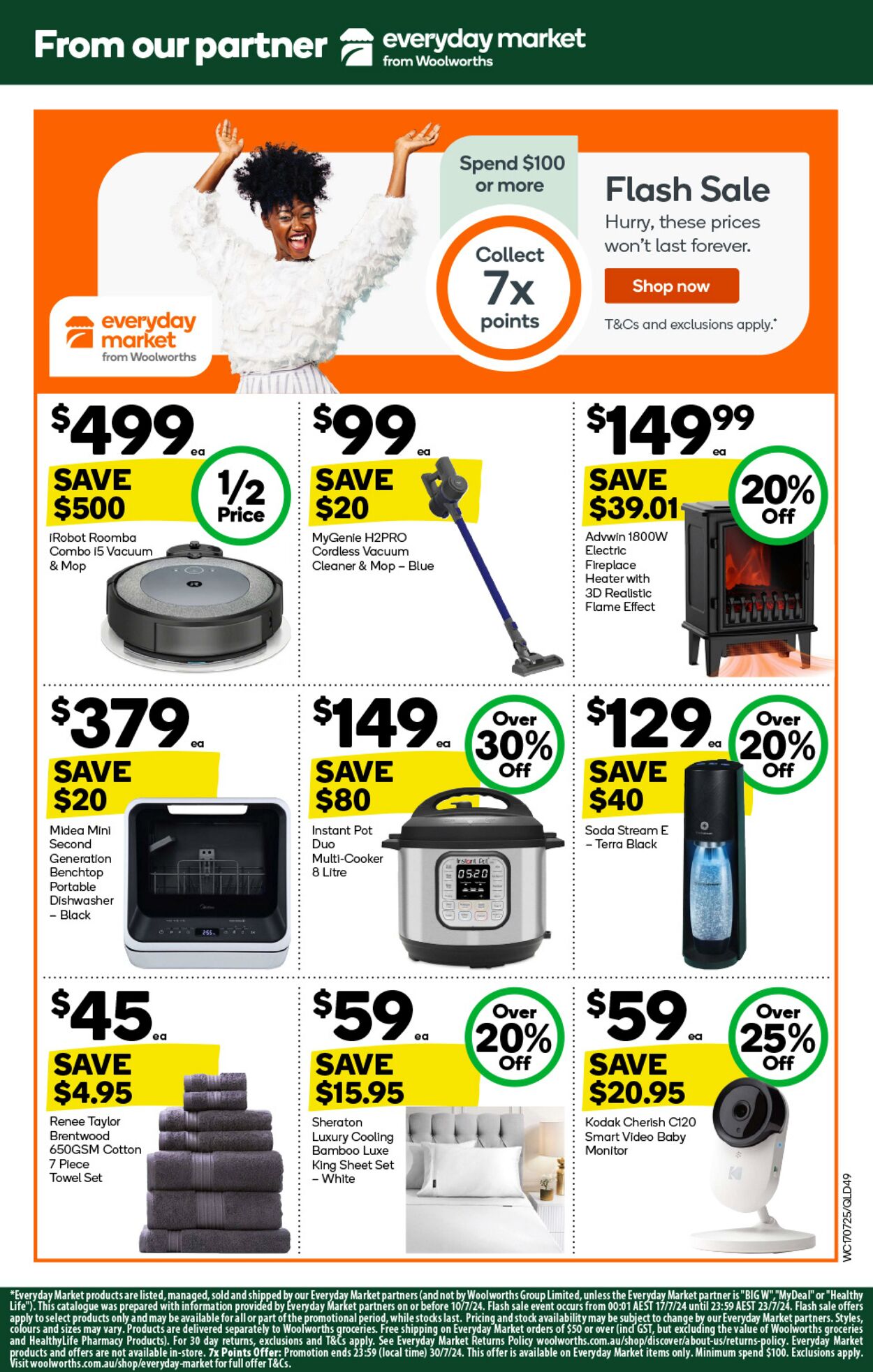 Catalogue Woolworths 17.07.2024 - 23.07.2024