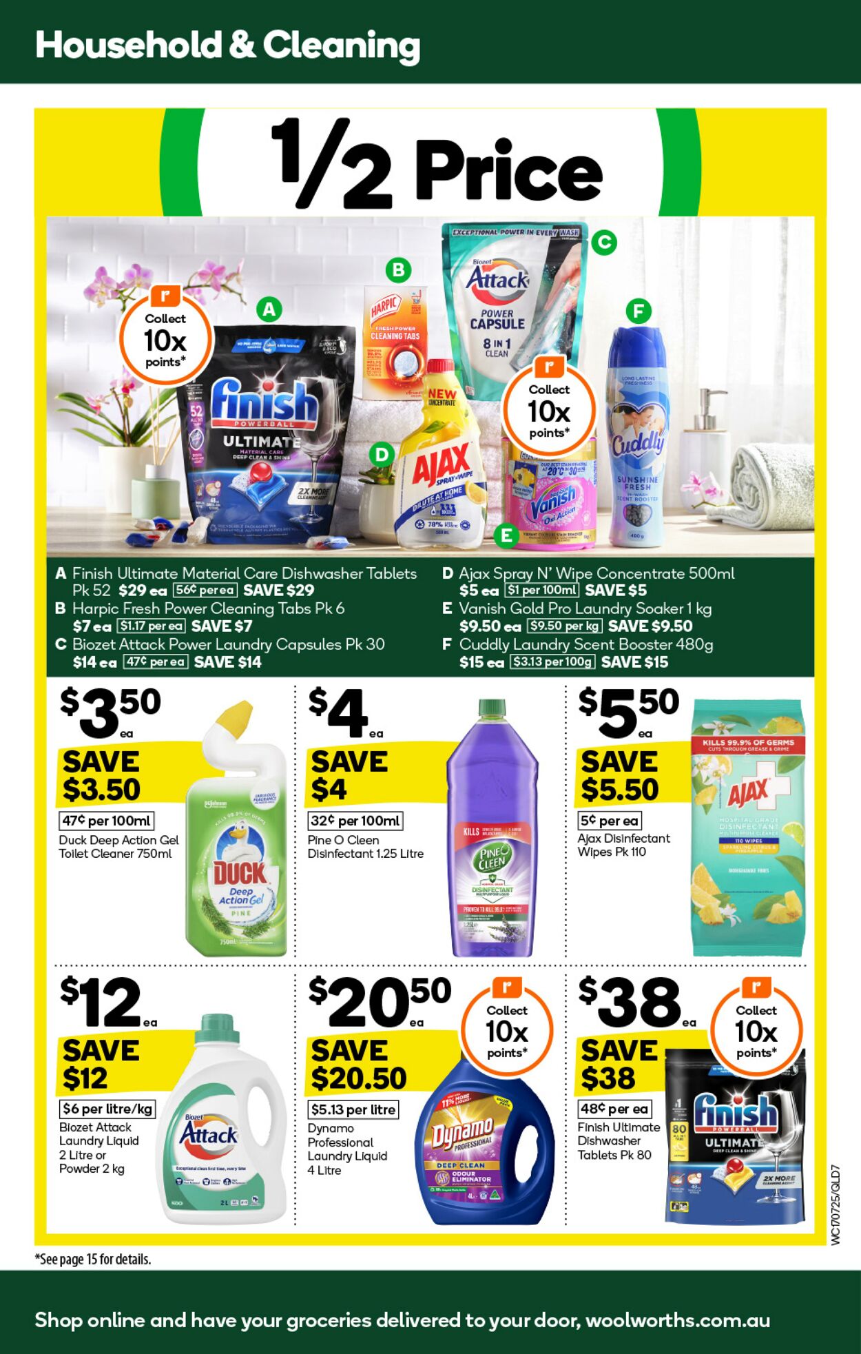 Catalogue Woolworths 17.07.2024 - 23.07.2024