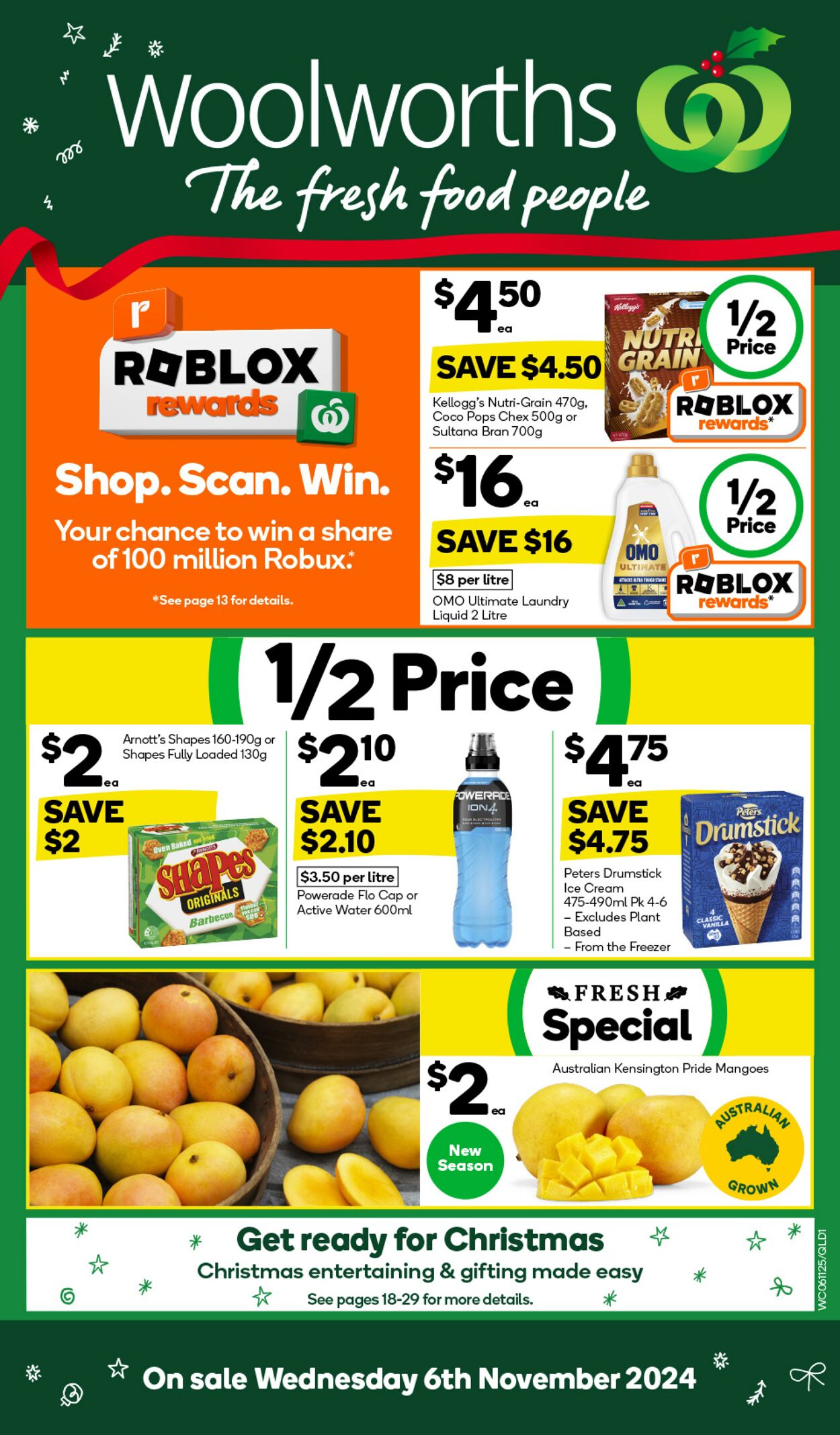 Catalogue Woolworths - Weekly Specials Catalogue QLD 6 Nov, 2024 - 12 Nov, 2024