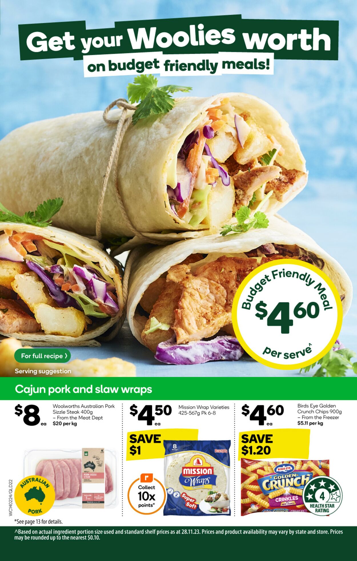 Catalogue Woolworths 14.02.2024 - 20.02.2024