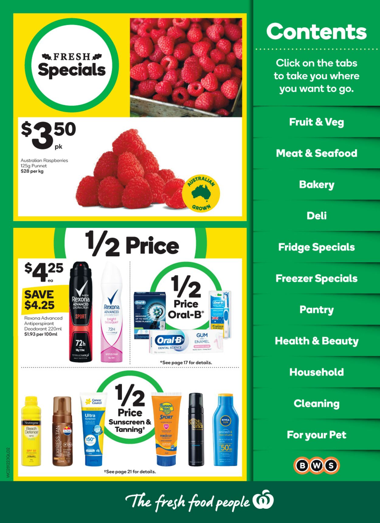 Catalogue Woolworths 28.12.2022 - 03.01.2023