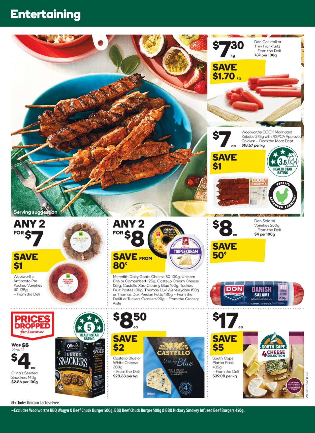 Catalogue Woolworths 28.12.2022 - 03.01.2023