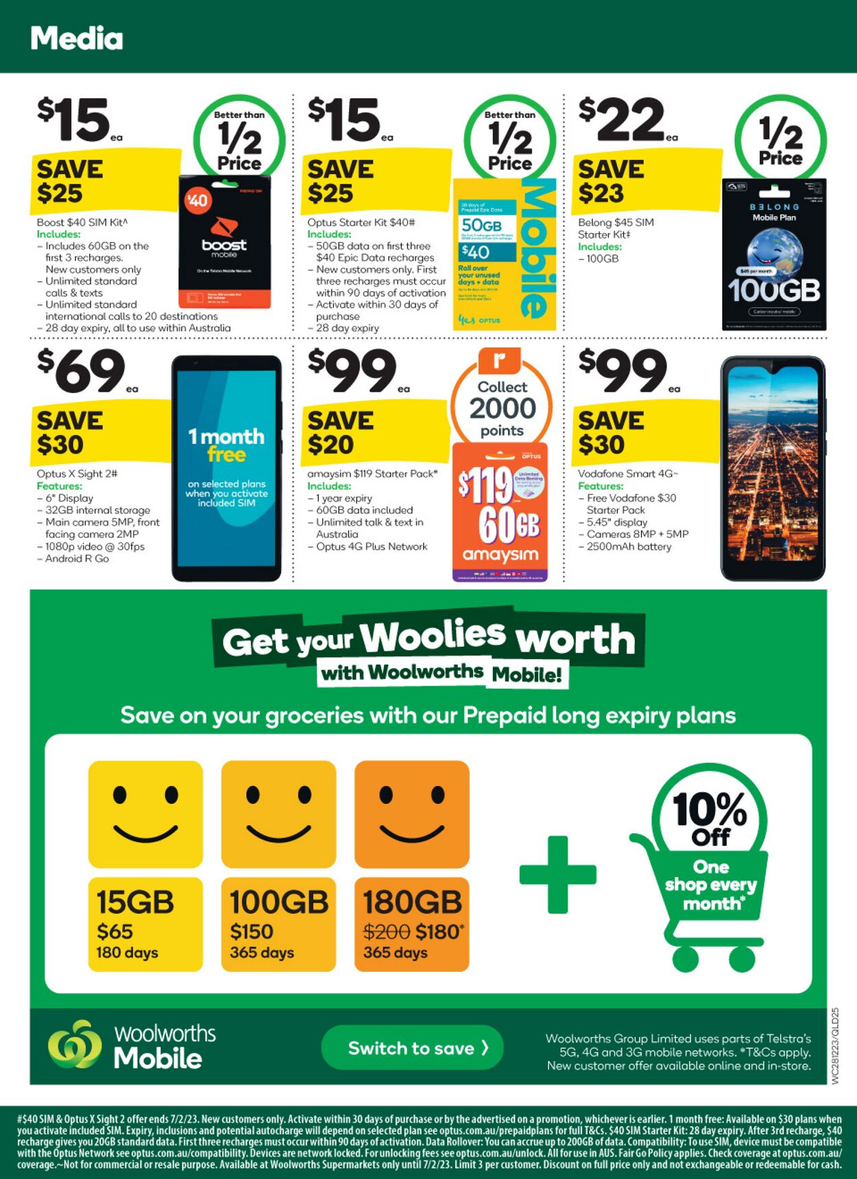 Catalogue Woolworths 28.12.2022 - 03.01.2023