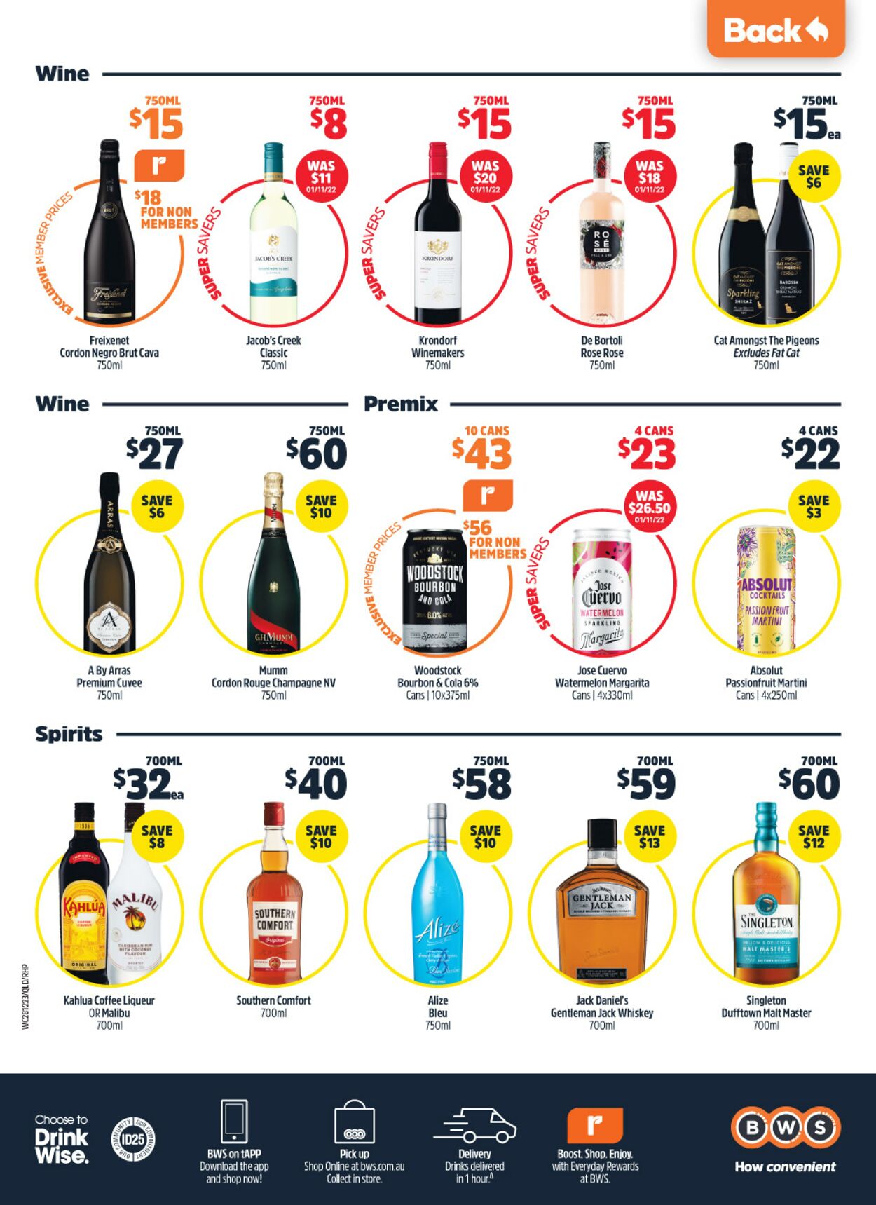 Catalogue Woolworths 28.12.2022 - 03.01.2023