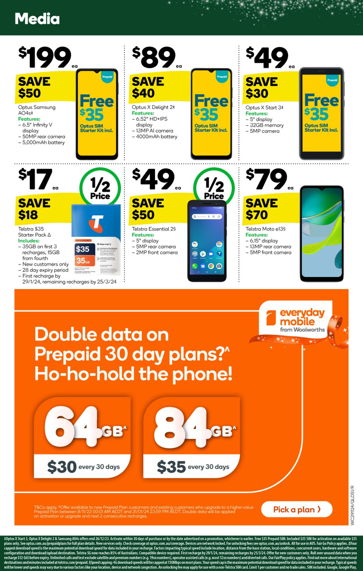 Catalogue Woolworths 29.11.2023 - 05.12.2023