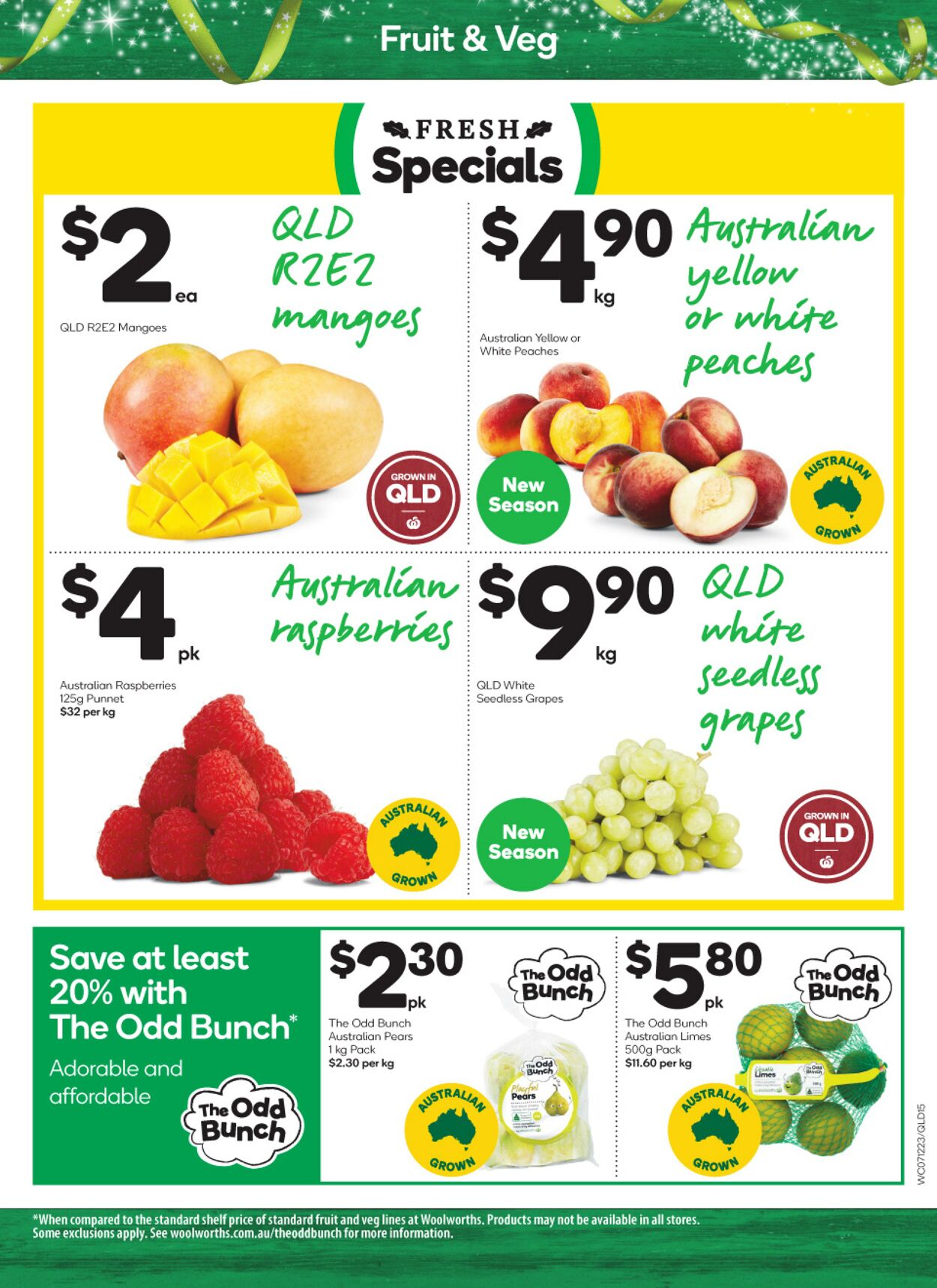 Catalogue Woolworths 07.12.2022 - 13.12.2022