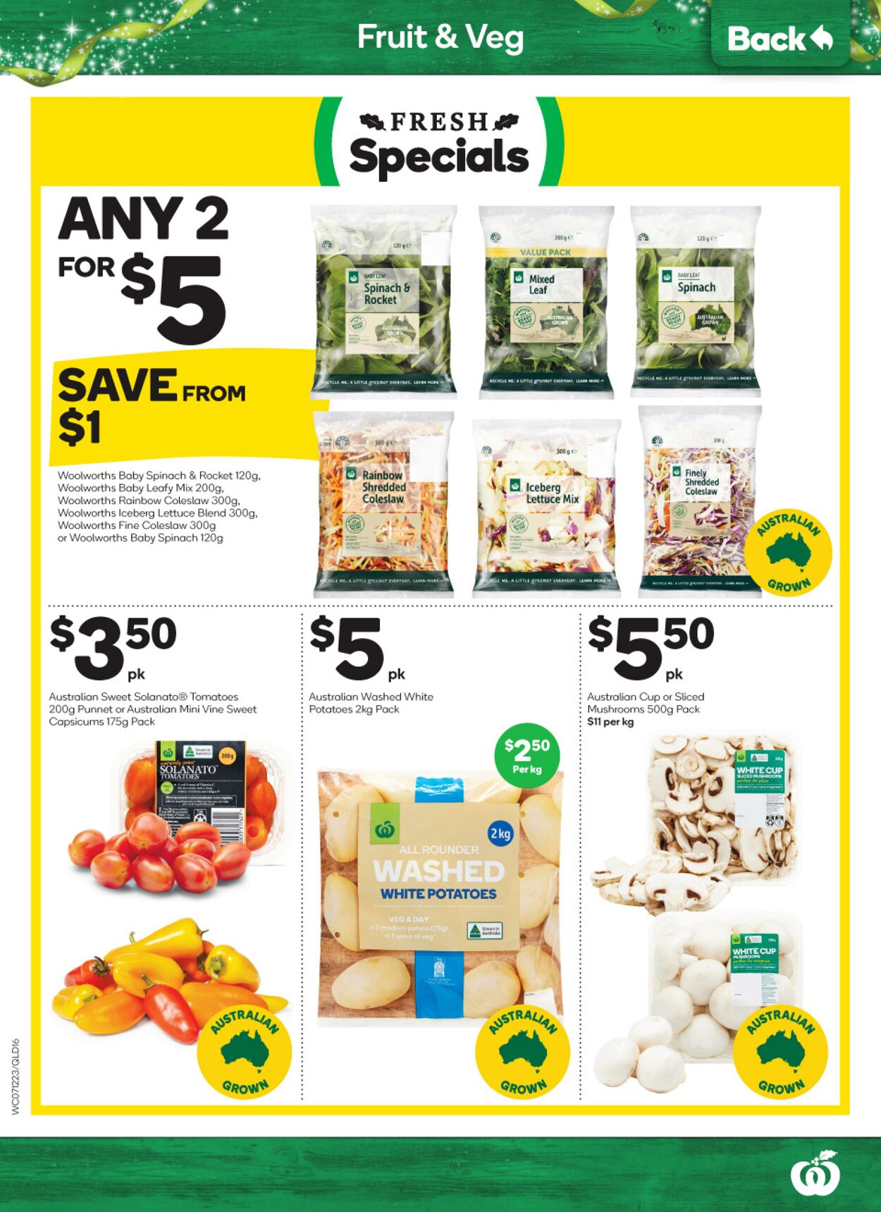 Catalogue Woolworths 07.12.2022 - 13.12.2022